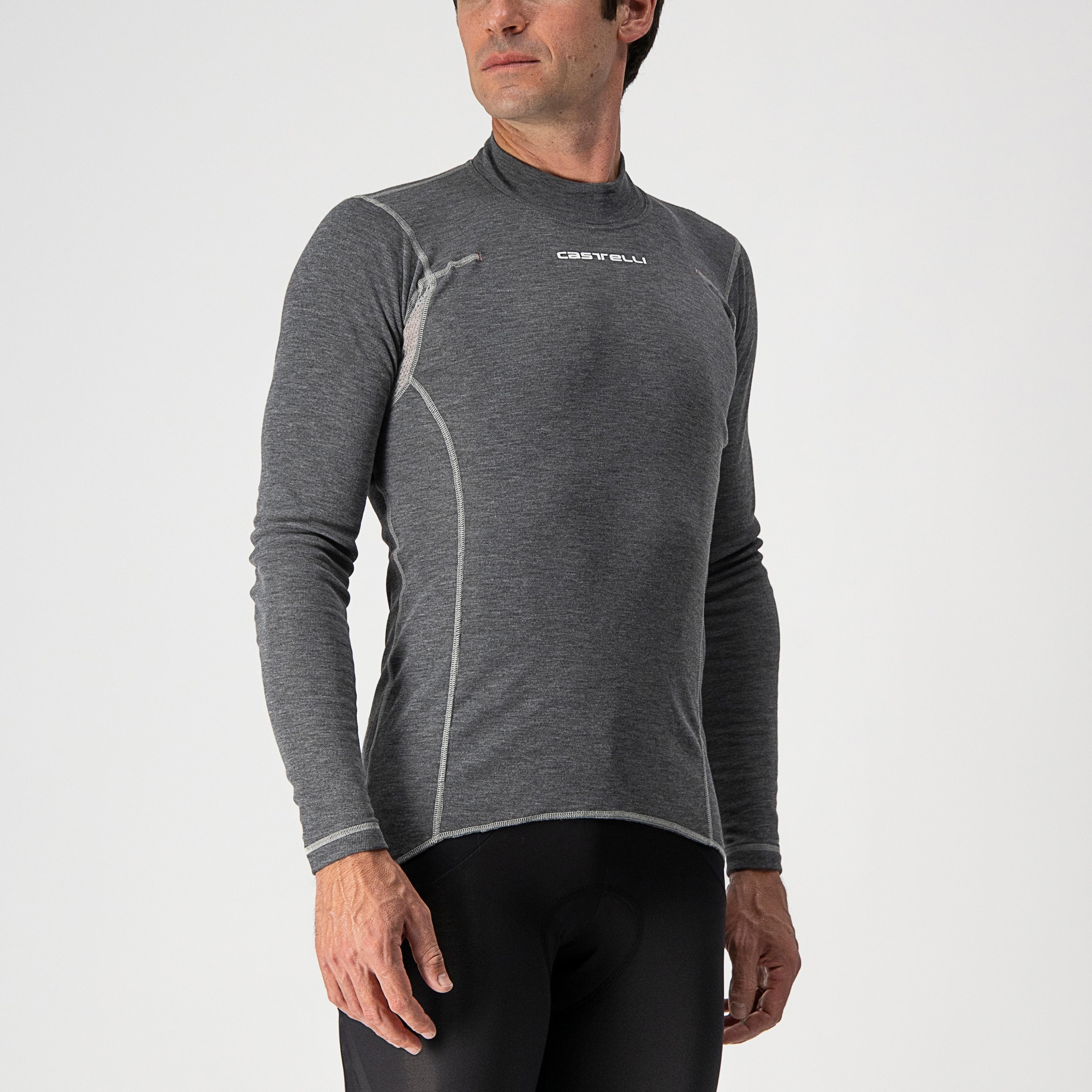 Flanders warm long sleeve - gray - castelli
