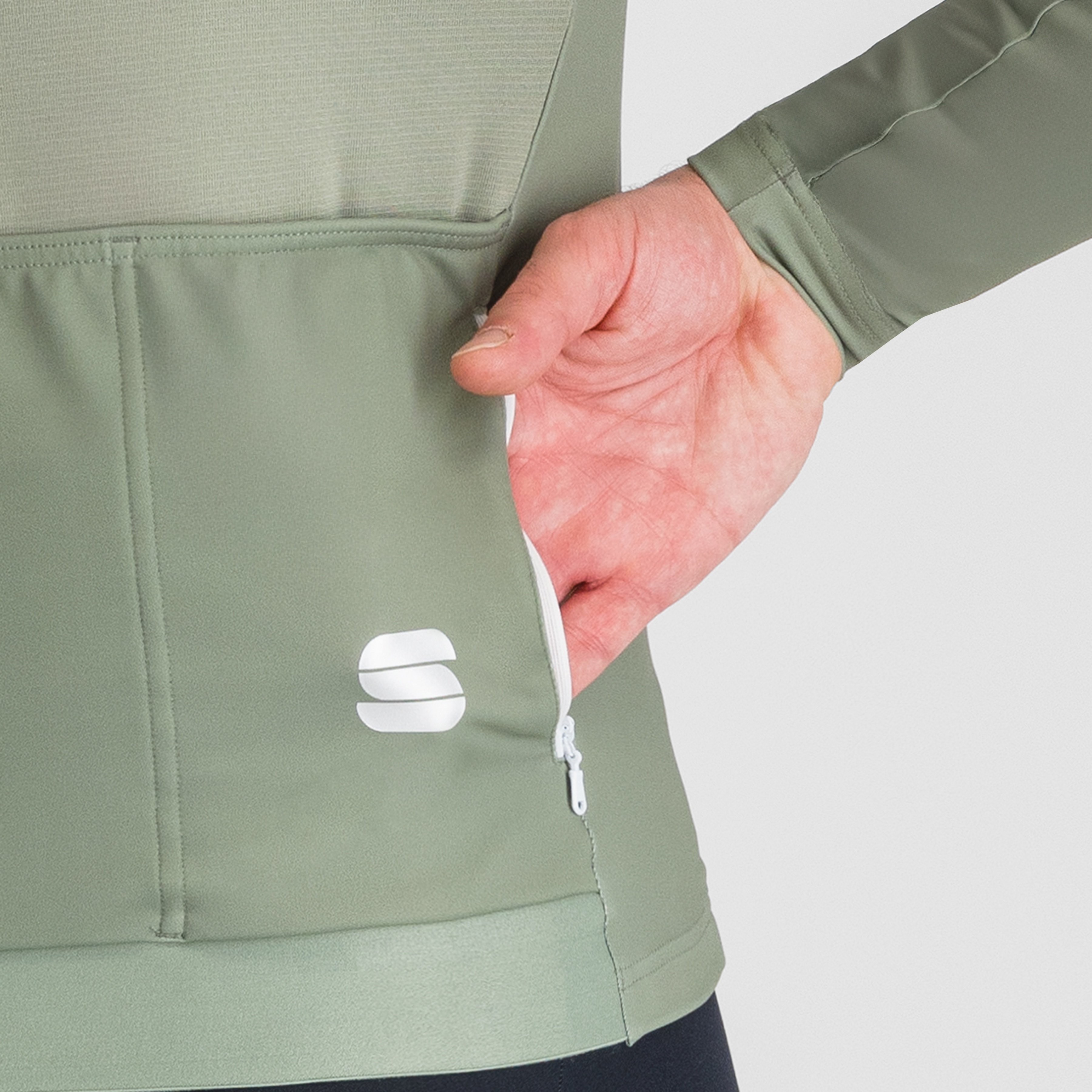 Srk thermal jersey - spice green - sportful