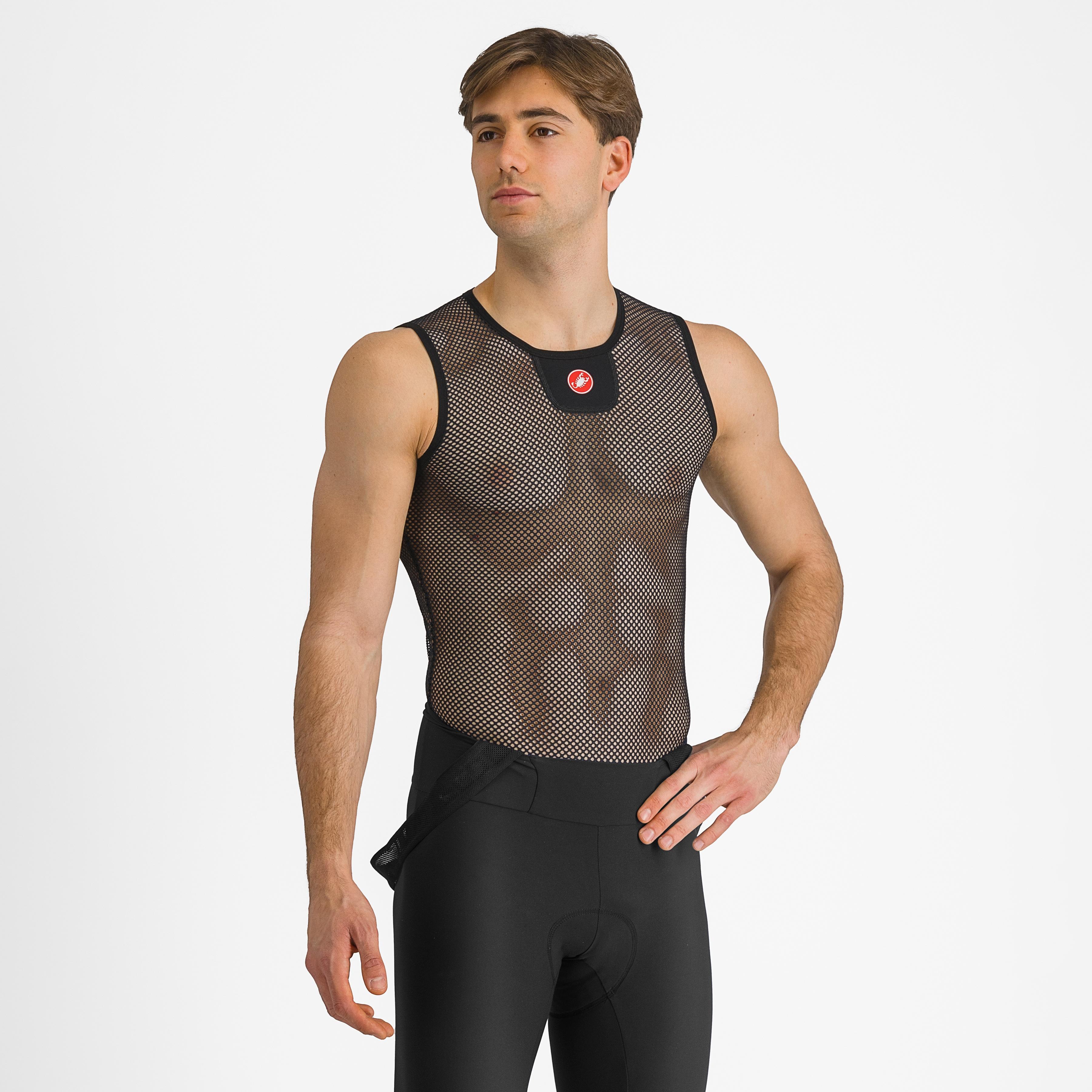 Core mesh 3 sleeveless - black - castelli