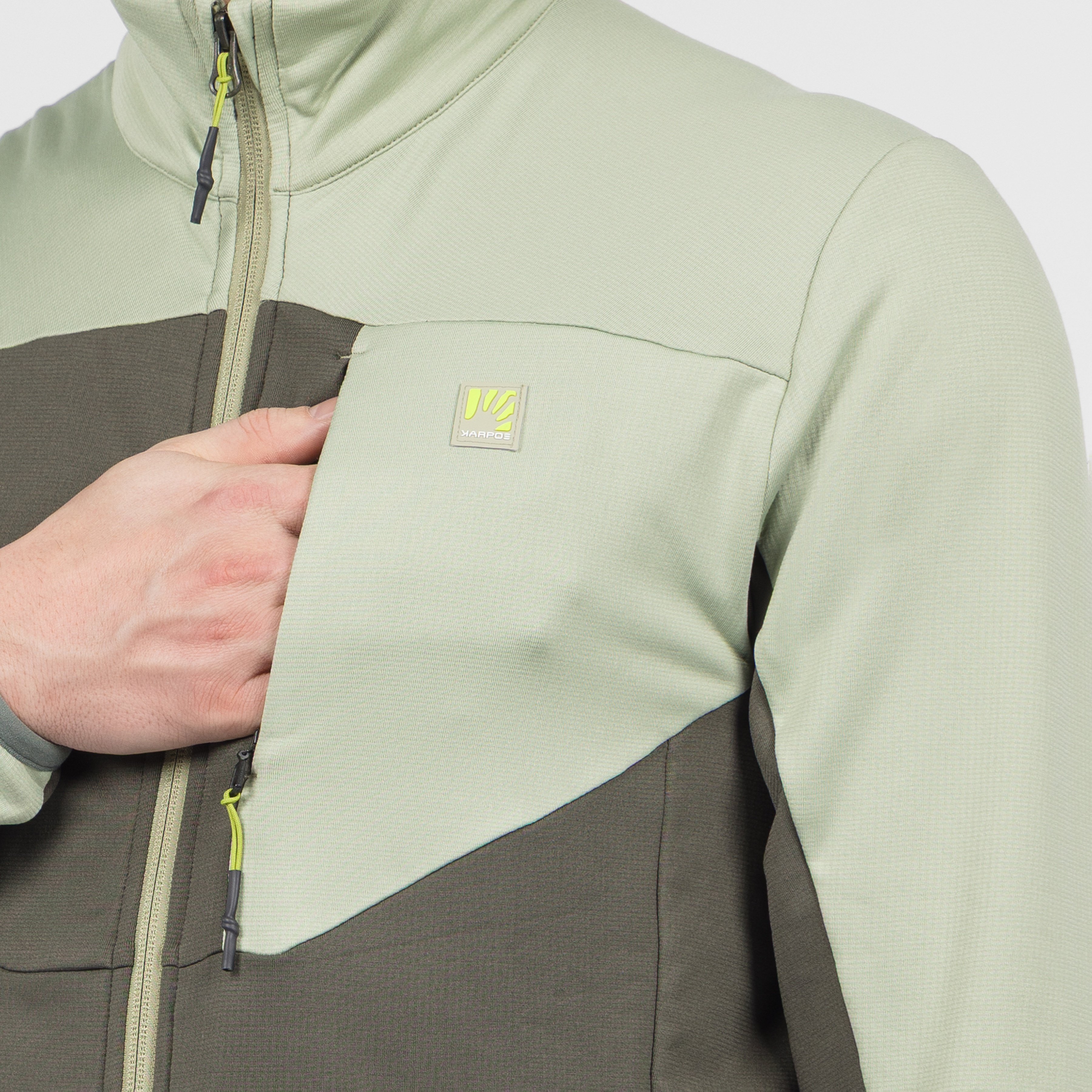 Bigontina full zip fleece - kambaba/tea - karpos