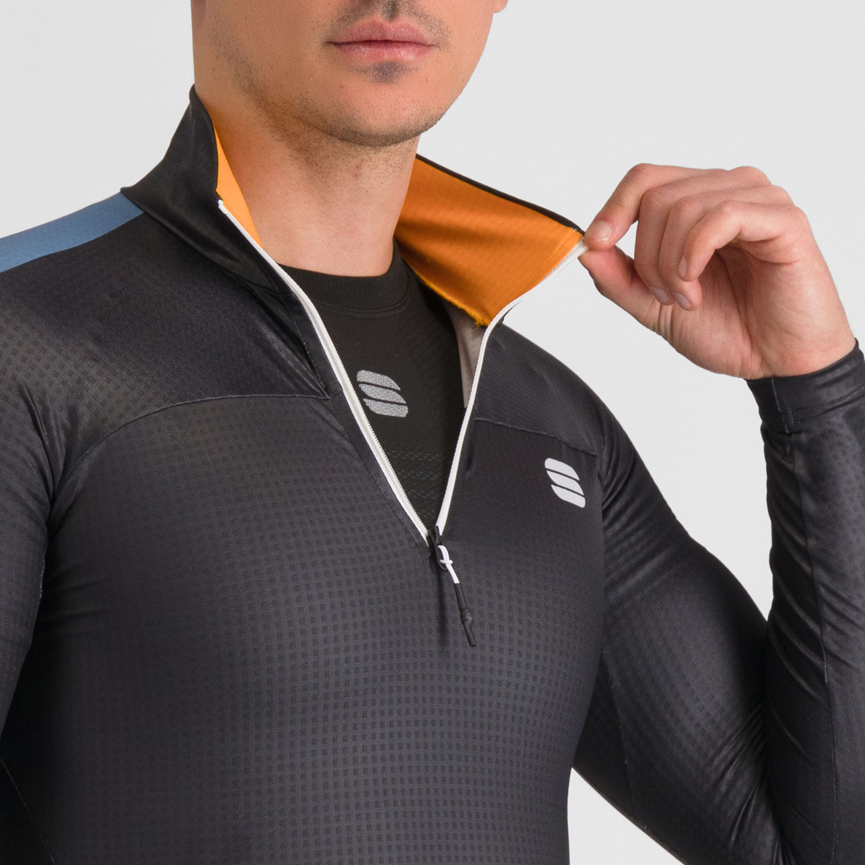 Apex jersey - black/natural gray - sportful
