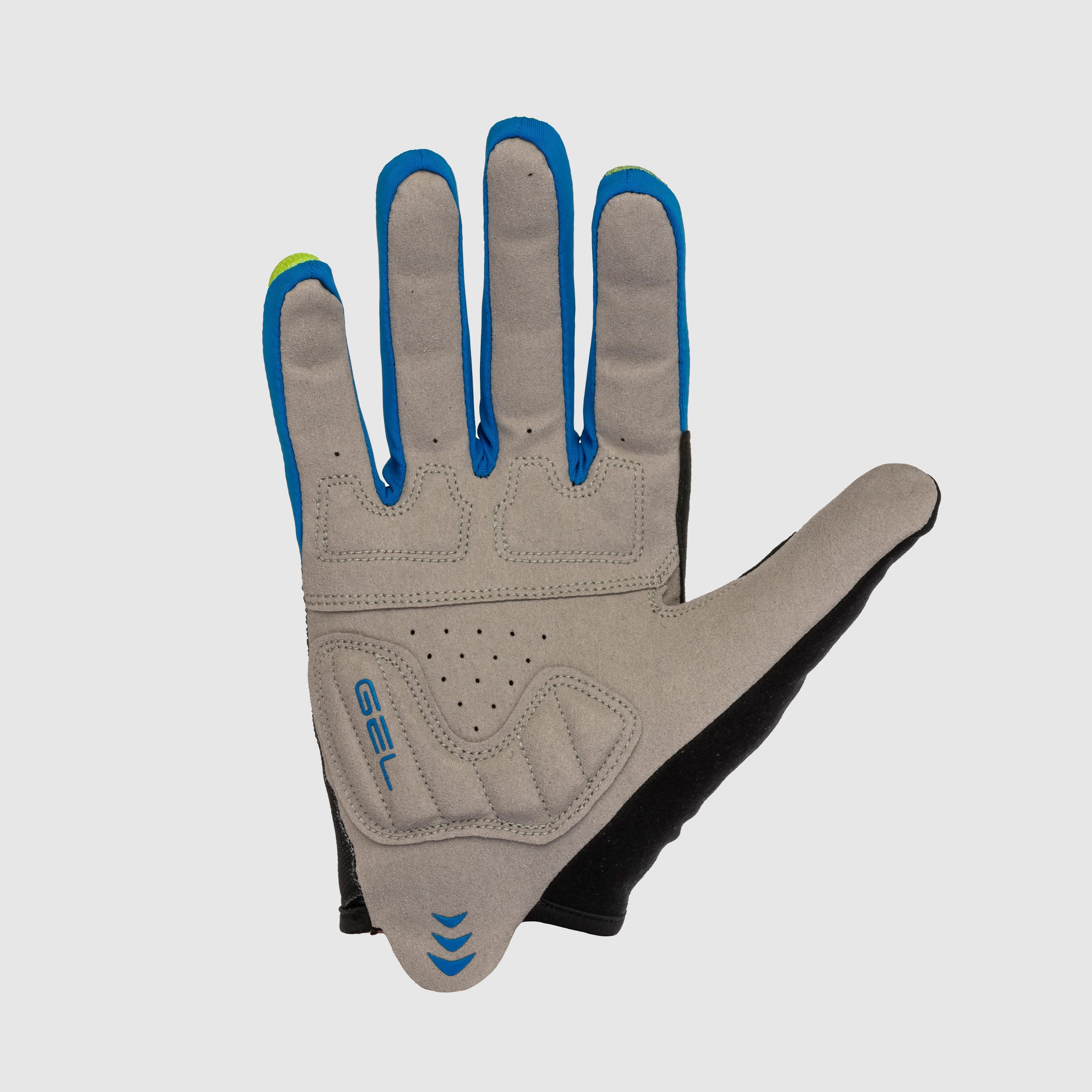 Federia glove - indigo b/black/green fluo - karpos