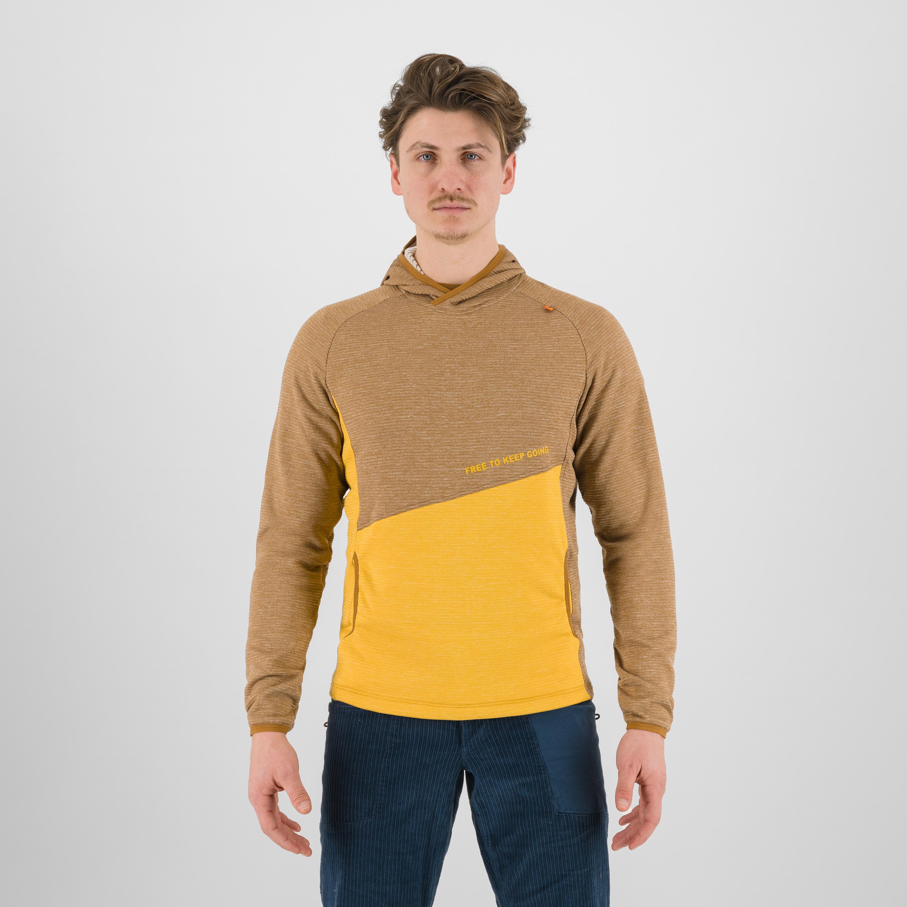 Camoscio hoodie - nuthatch/golden - karpos