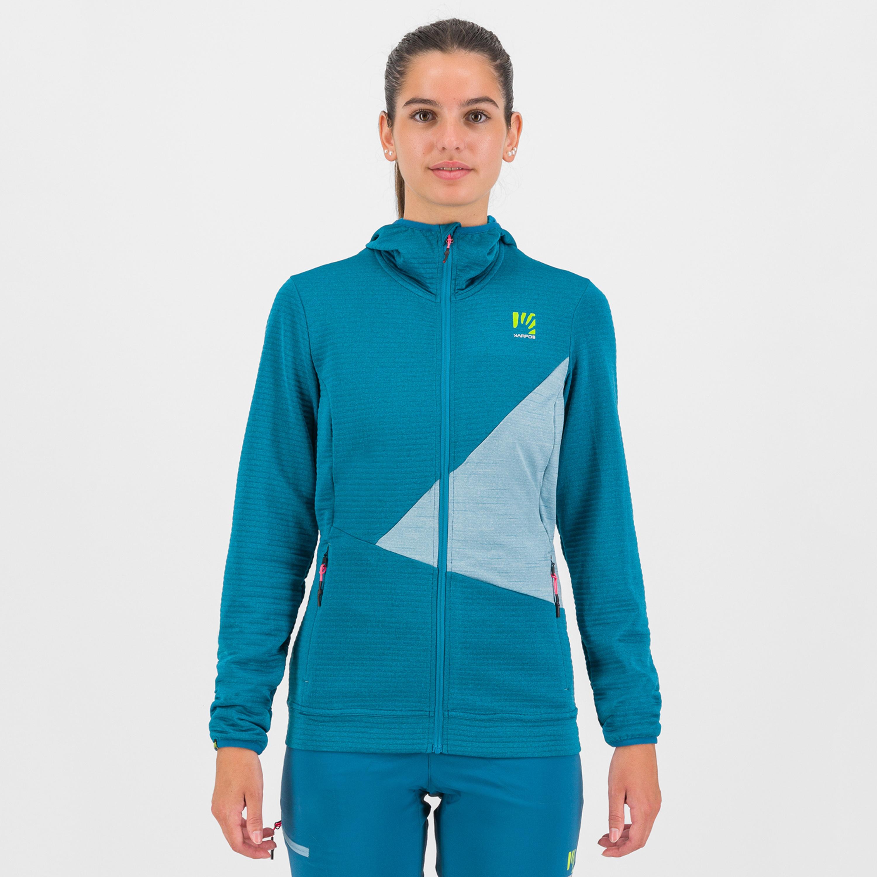 Nuvolau w fleece - corsair/adriatic blue - karpos