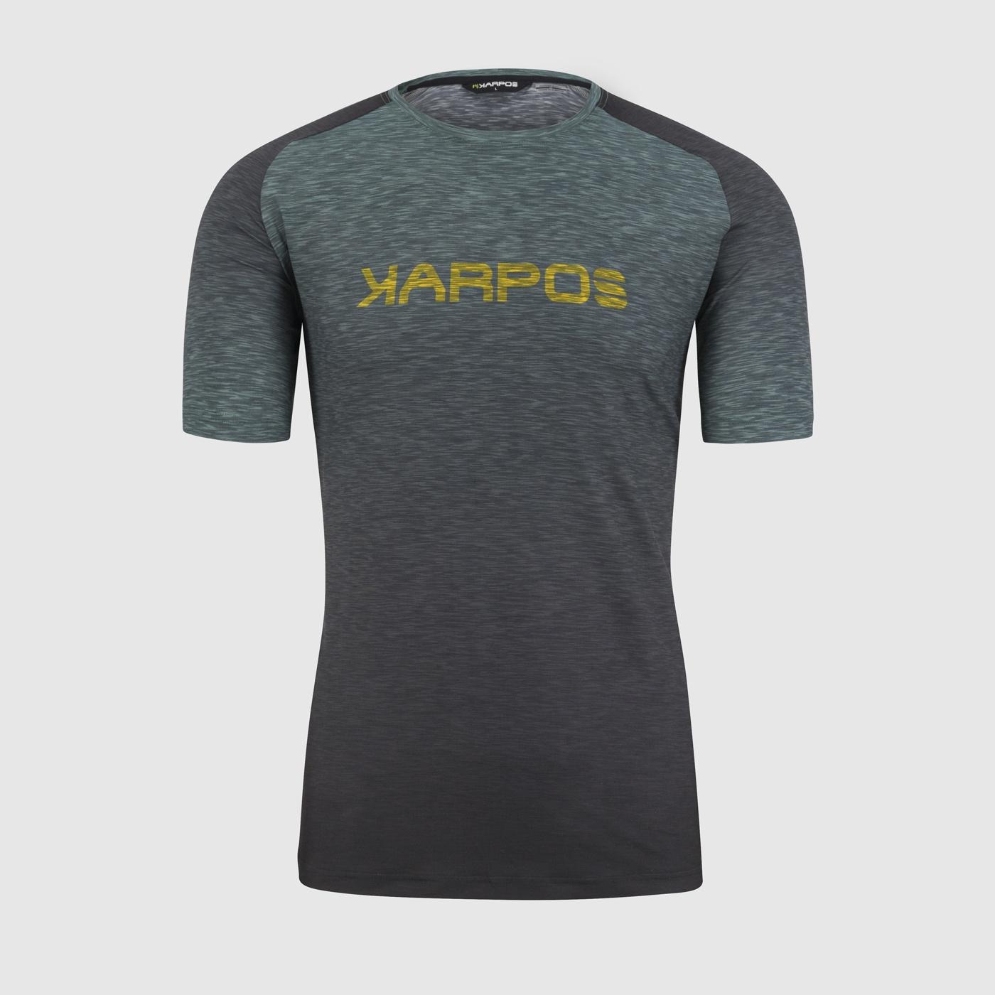 Prato piazza jersey - black/north atlantic/lemon cur - karpos
