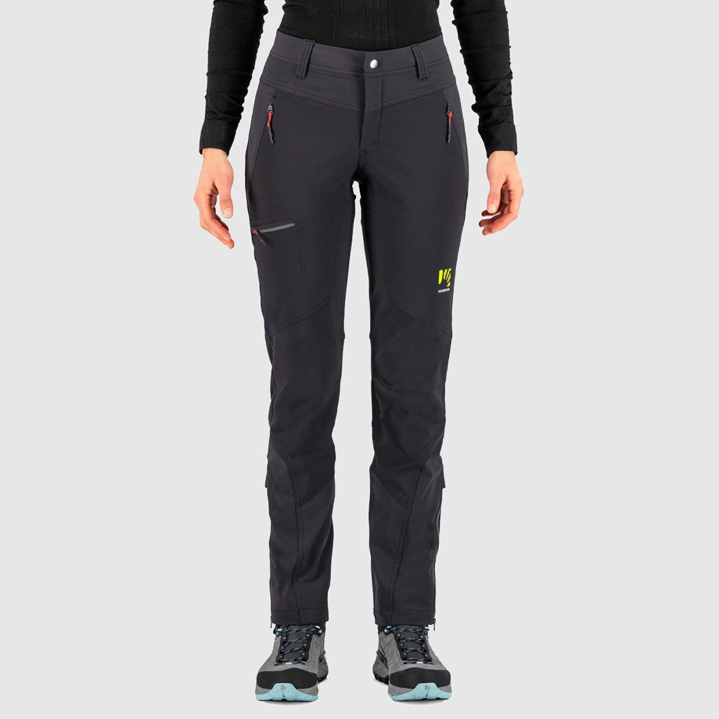 Cevedale evo w pant - black dark grey - karpos