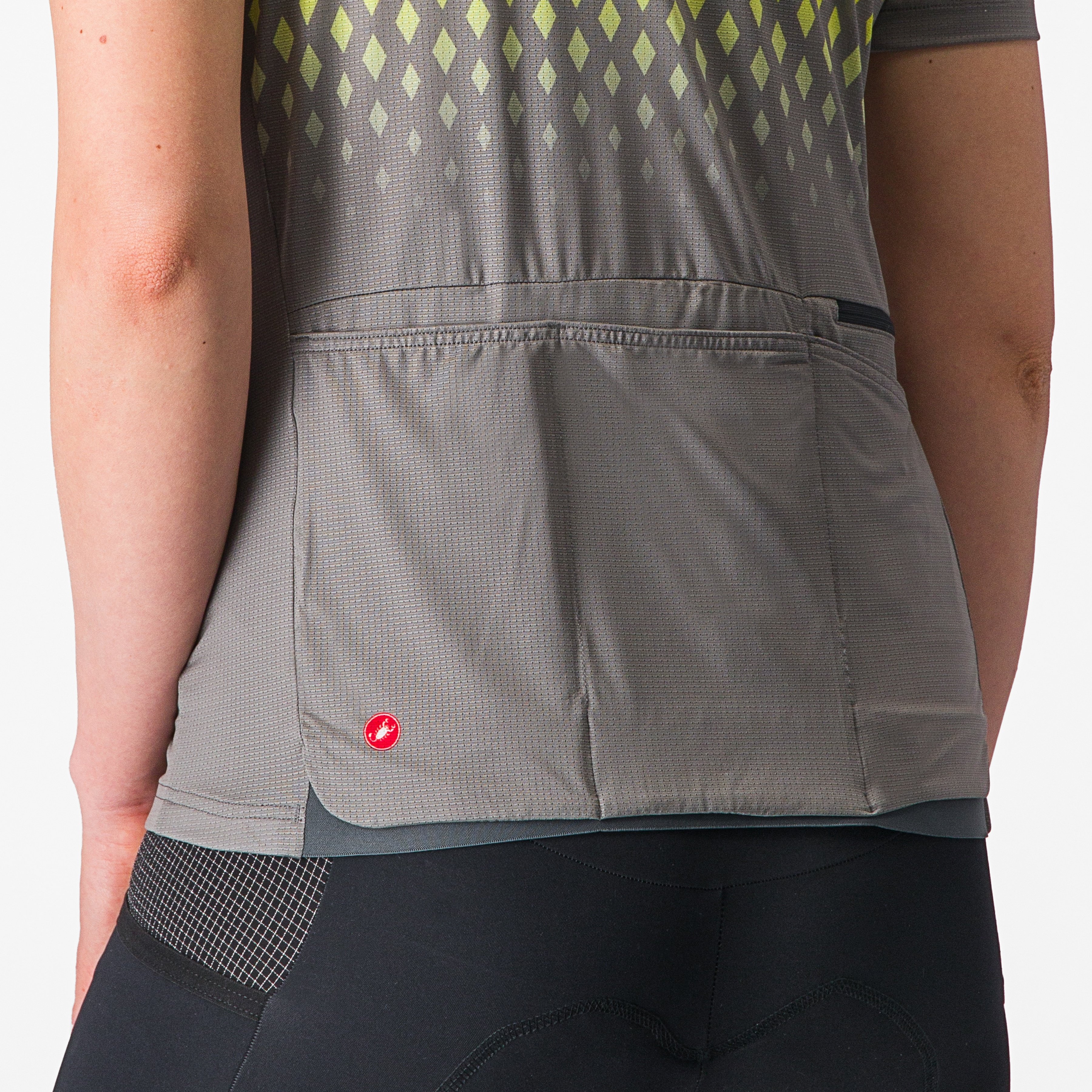 Unlimited sentiero 3 jersey - gunmetal gray/sulphur - castelli