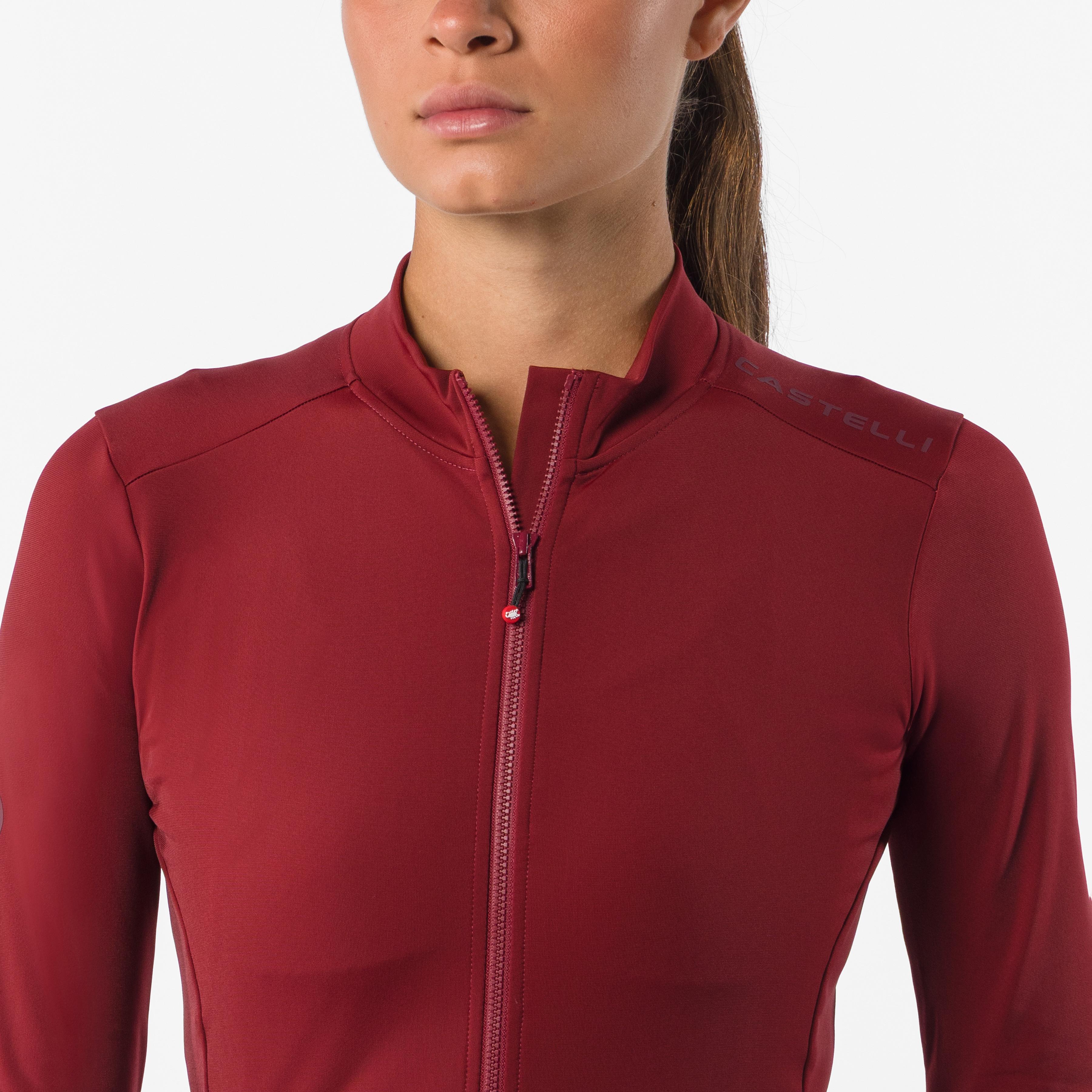 Espresso thermal 2 w jersey - garnet - castelli