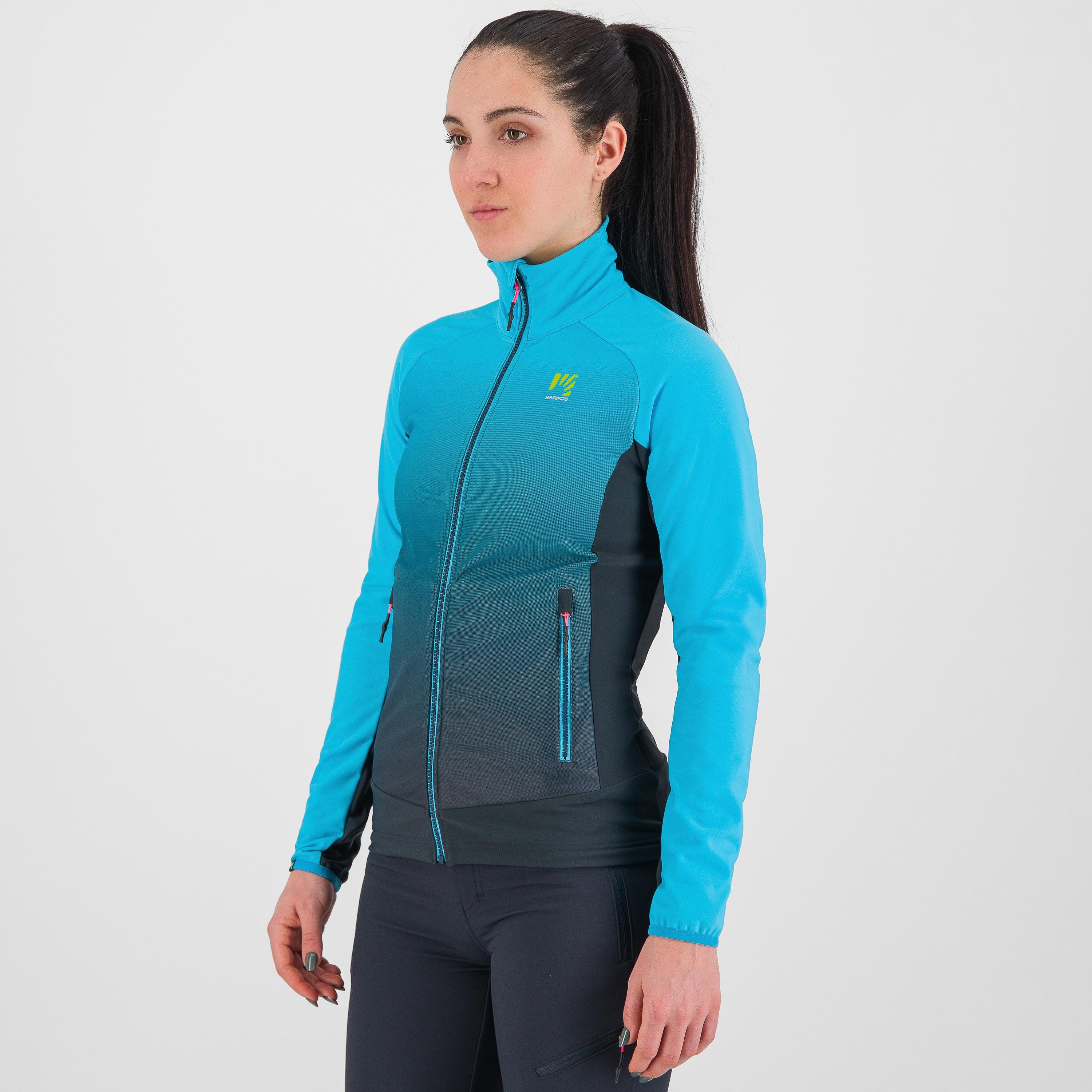 Croderes w fleece - vulcan/blue atoll - karpos