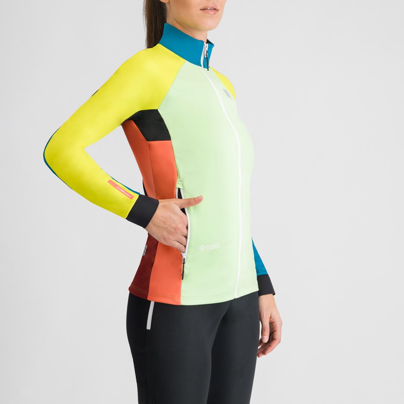 Upcycle apex light w jacket - multicolor - sportful