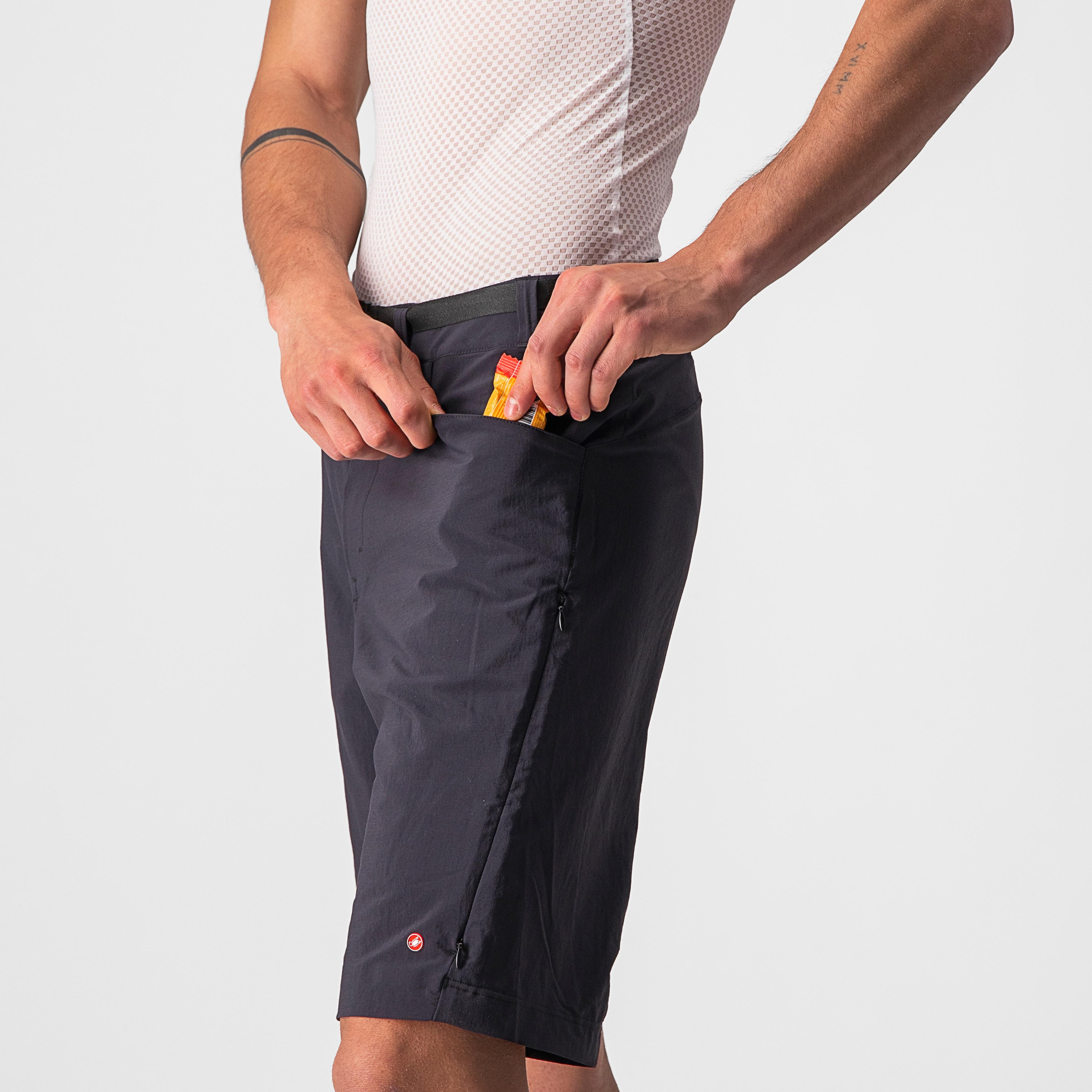 Unlimited trail baggy short - black - castelli