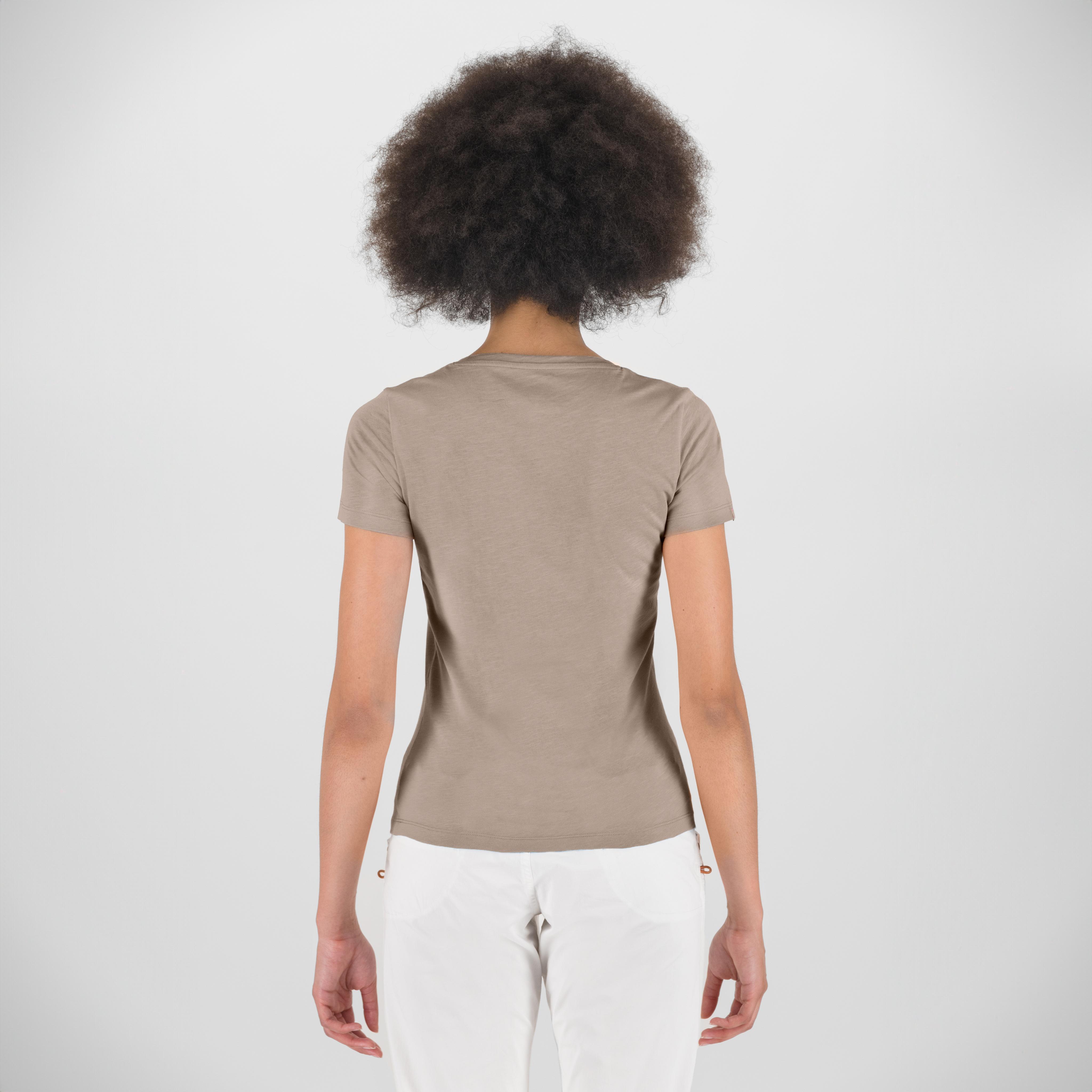 Valley w t-shirt - taupe - karpos