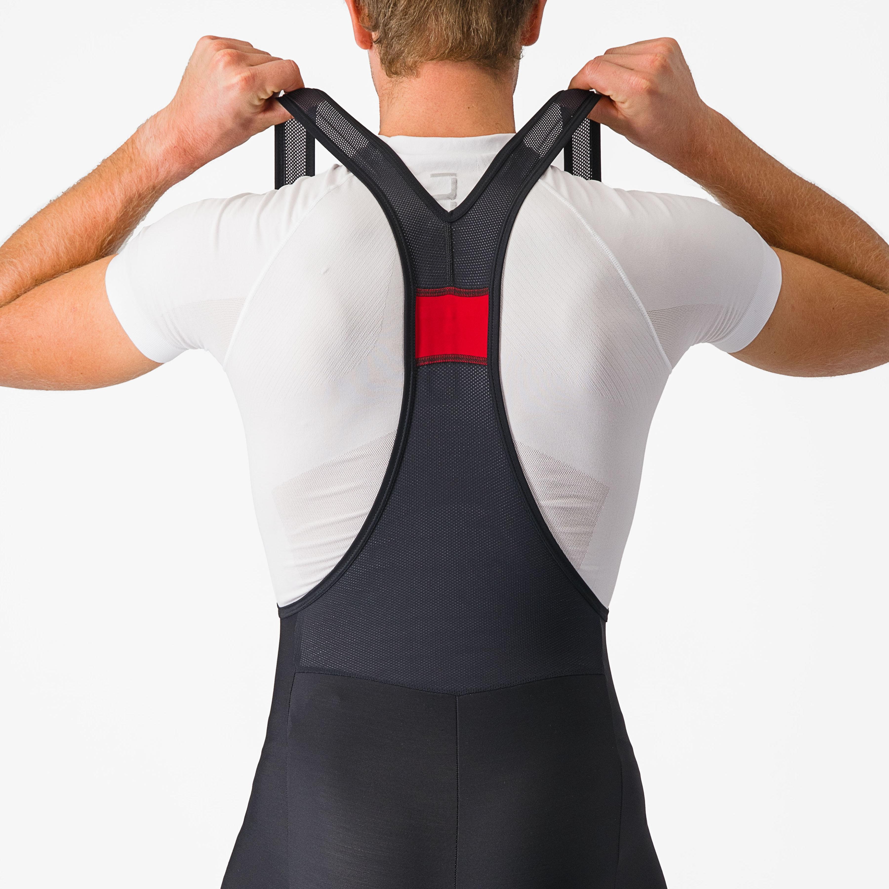 Velocissimo 5 bibtight - black/red reflex - castelli