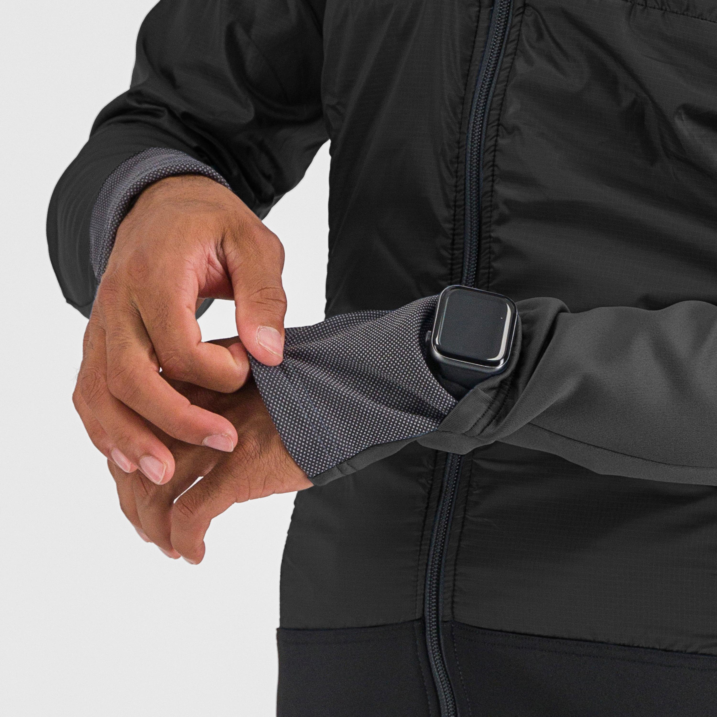 Cardio tech wind jacket - black - sportful
