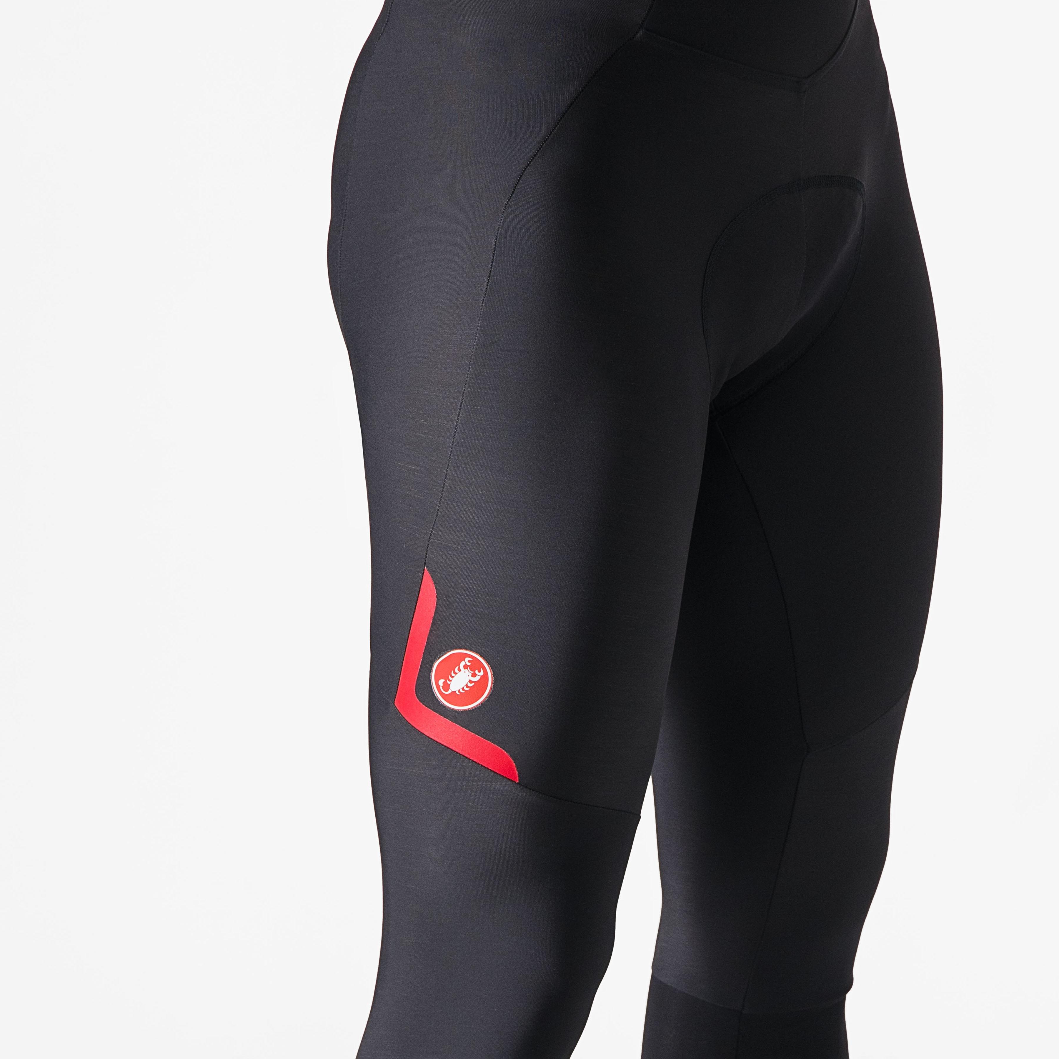 Velocissimo 5 bibtight - black/red reflex - castelli