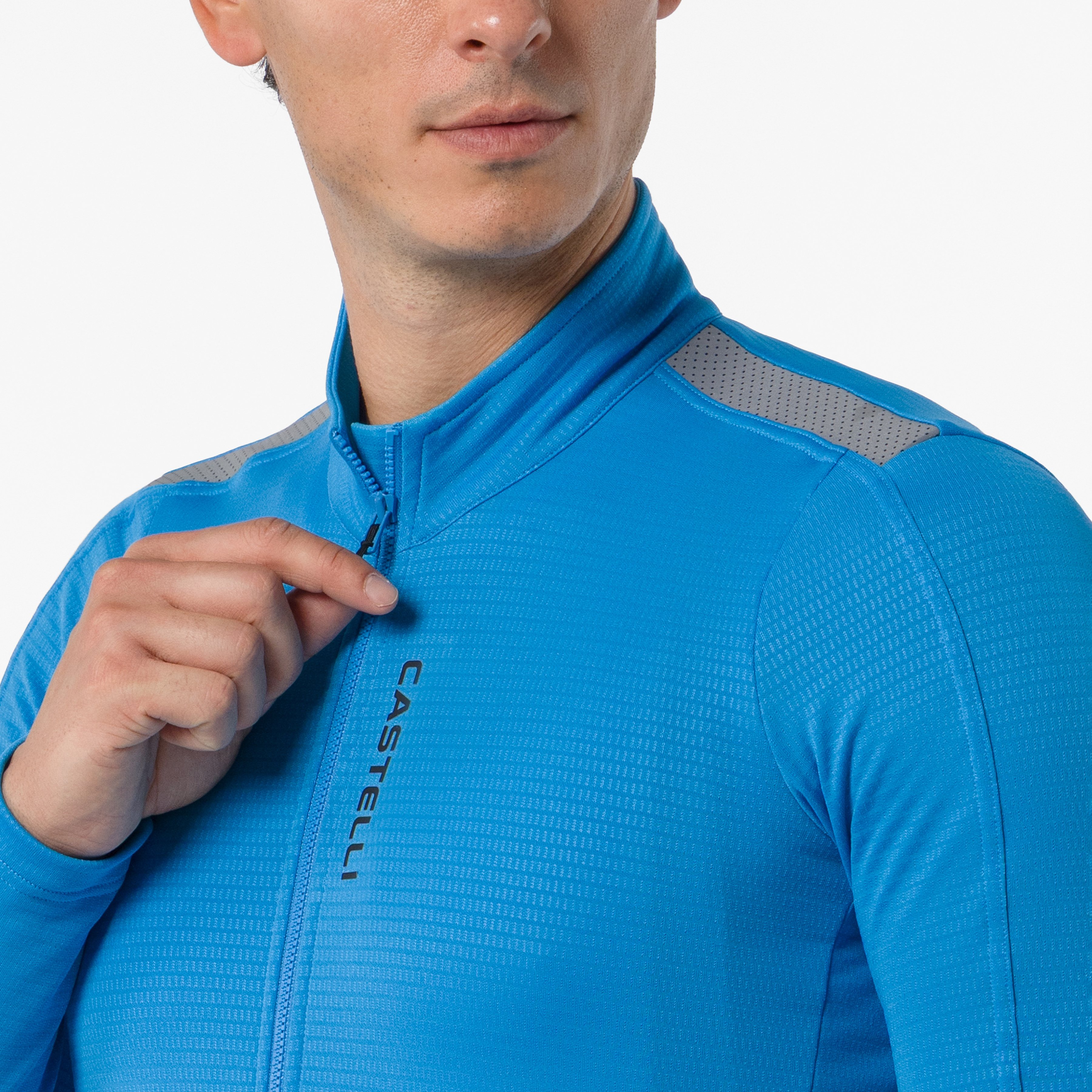 Puro 4.1 jersey - blue circuit - castelli