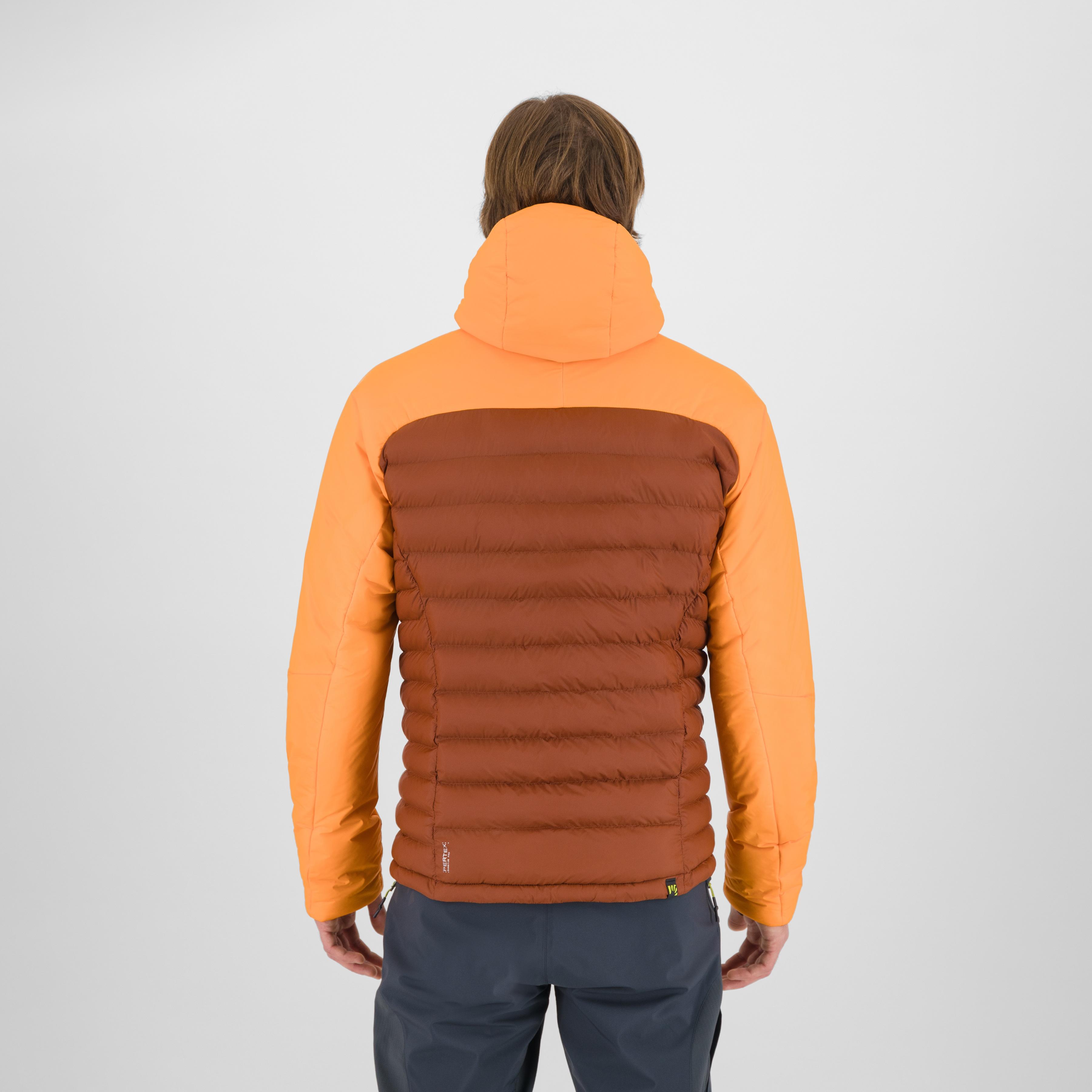 Sass d'ortiga hoodie jacket - mahogany/vibr.orange - karpos