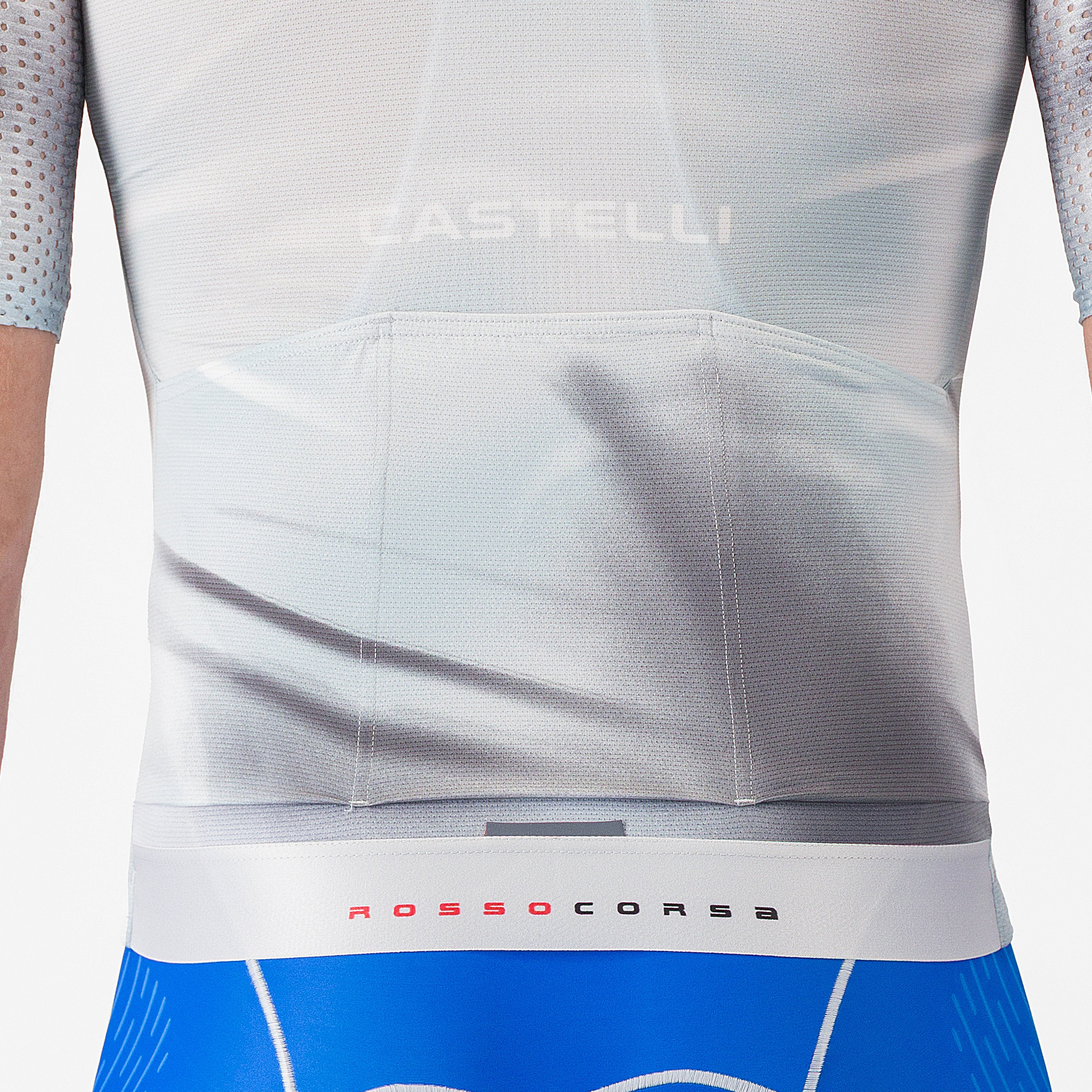 Aero race 8s jersey - silver gray/smoky gray - castelli