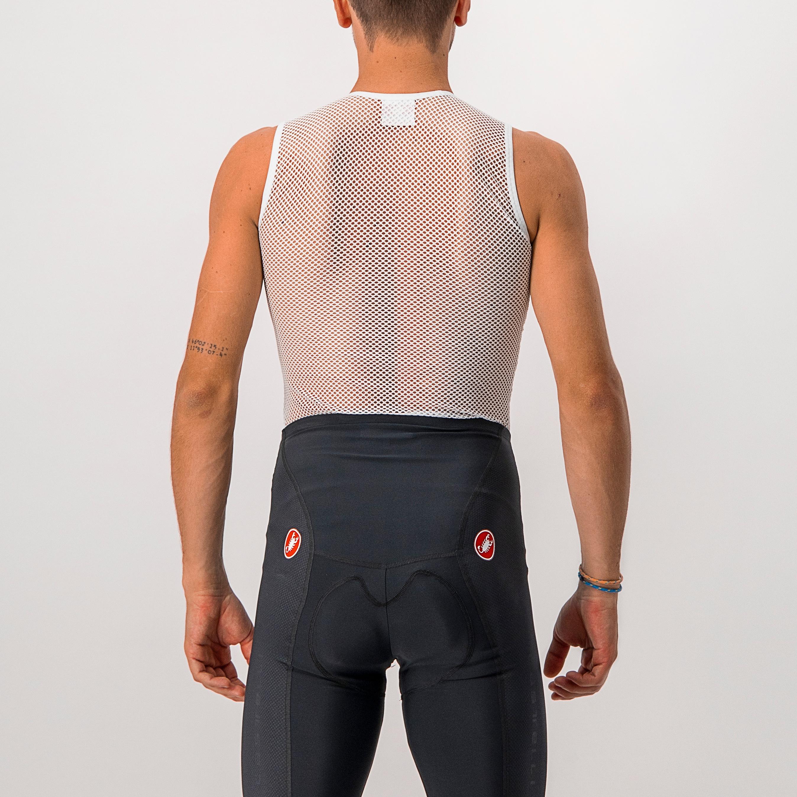 Core mesh 3 sleeveless - white - castelli