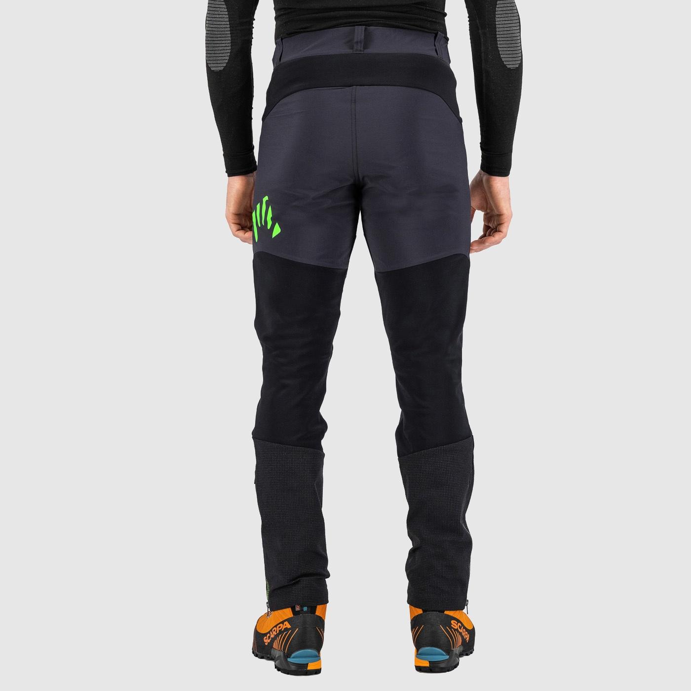 K-performance mountaineer pant - black green fluo - karpos