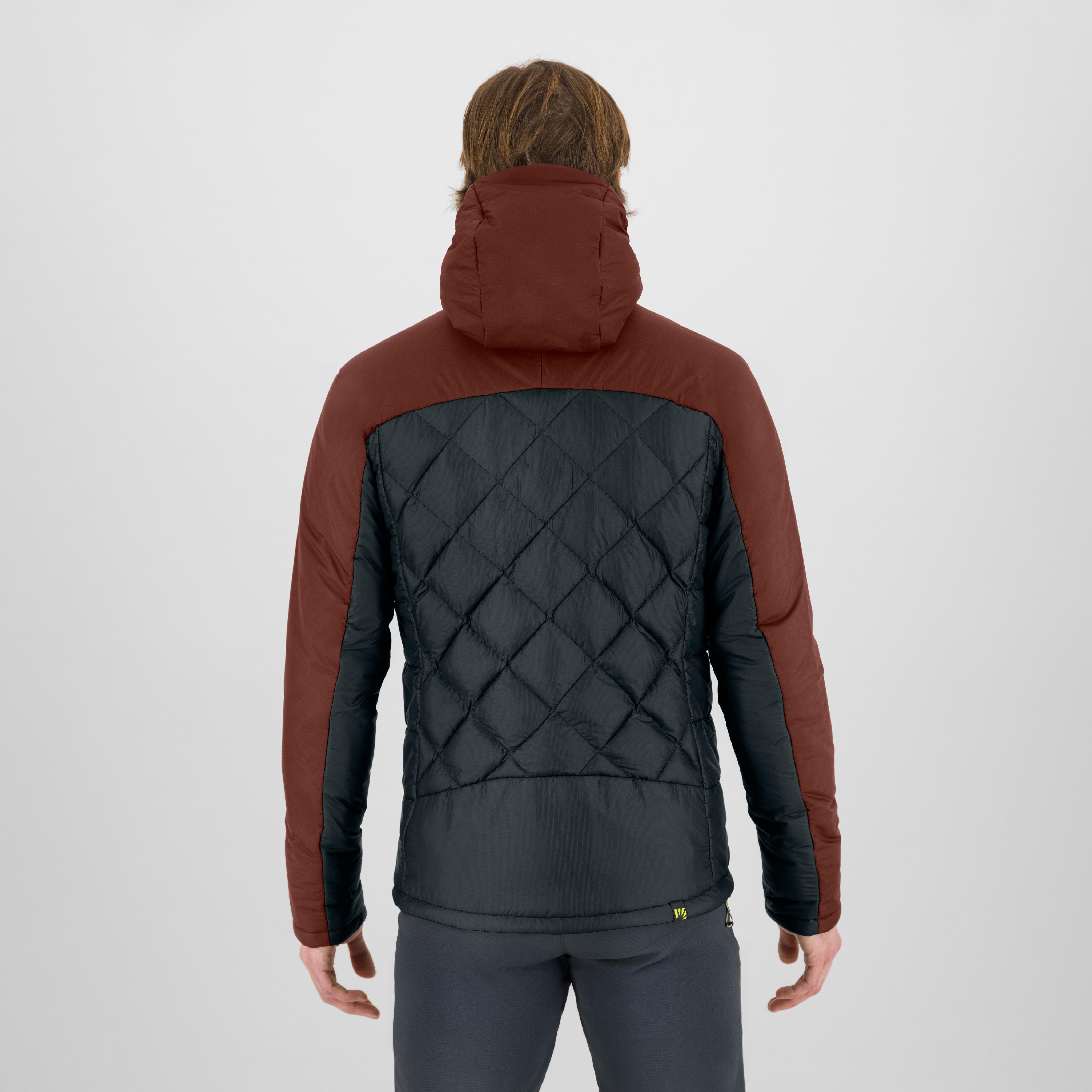 Lastei up jacket - woodl.gray/mahogany - karpos