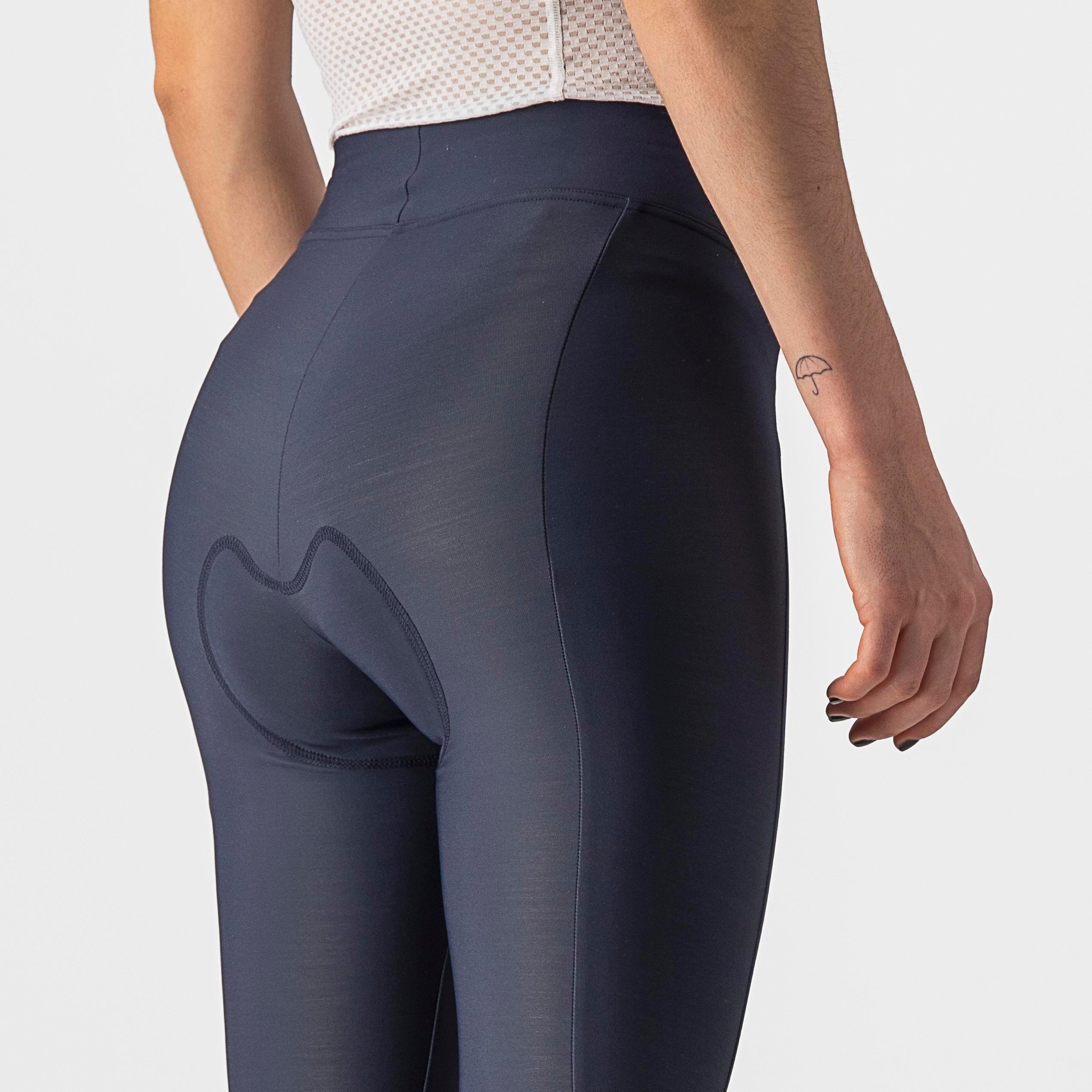 Velocissima thermal knicker - savile blue/silver-silver refl - castelli