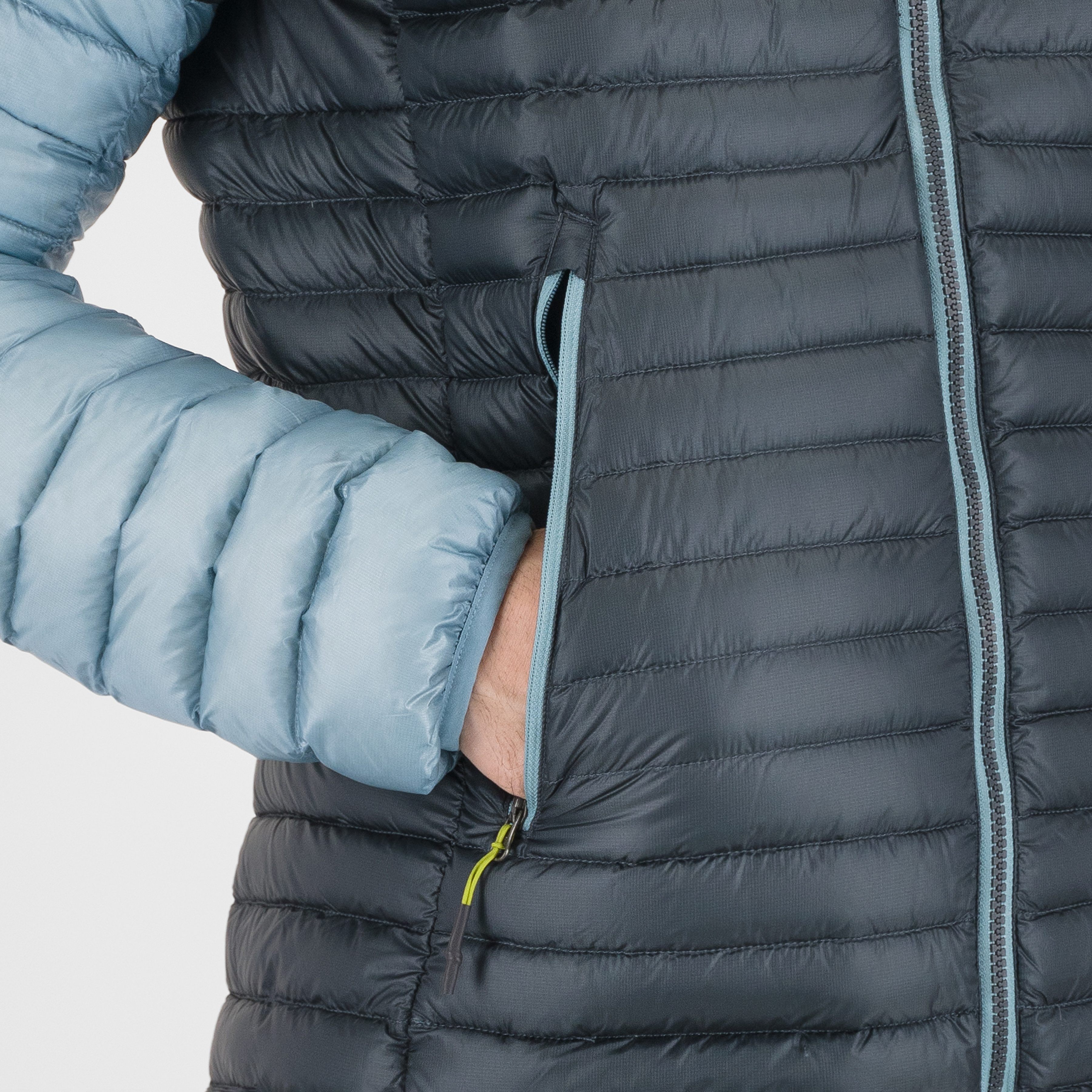 Alagna down jacket - woodl.gray/smoke blue - karpos