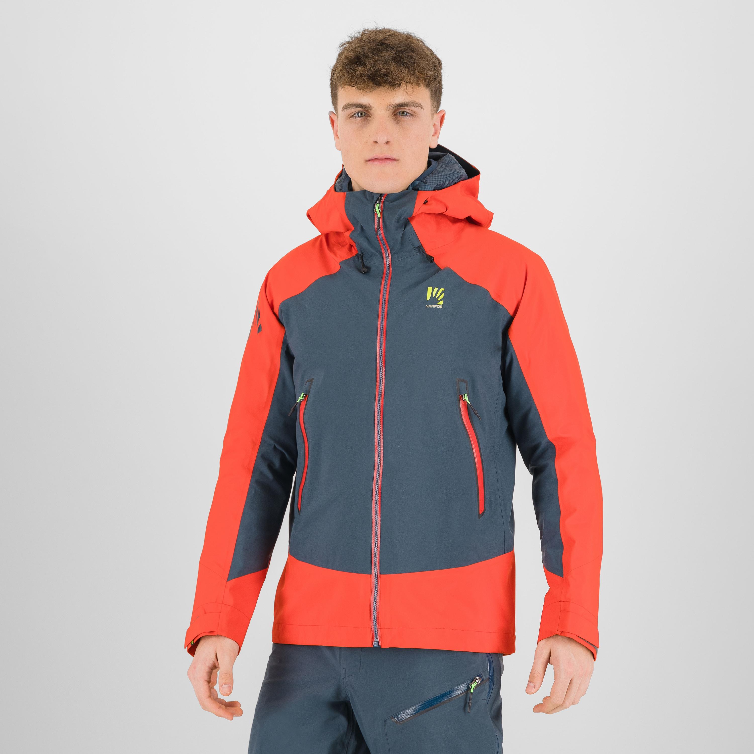 Storm evo jacket - midnight/fiery red - karpos