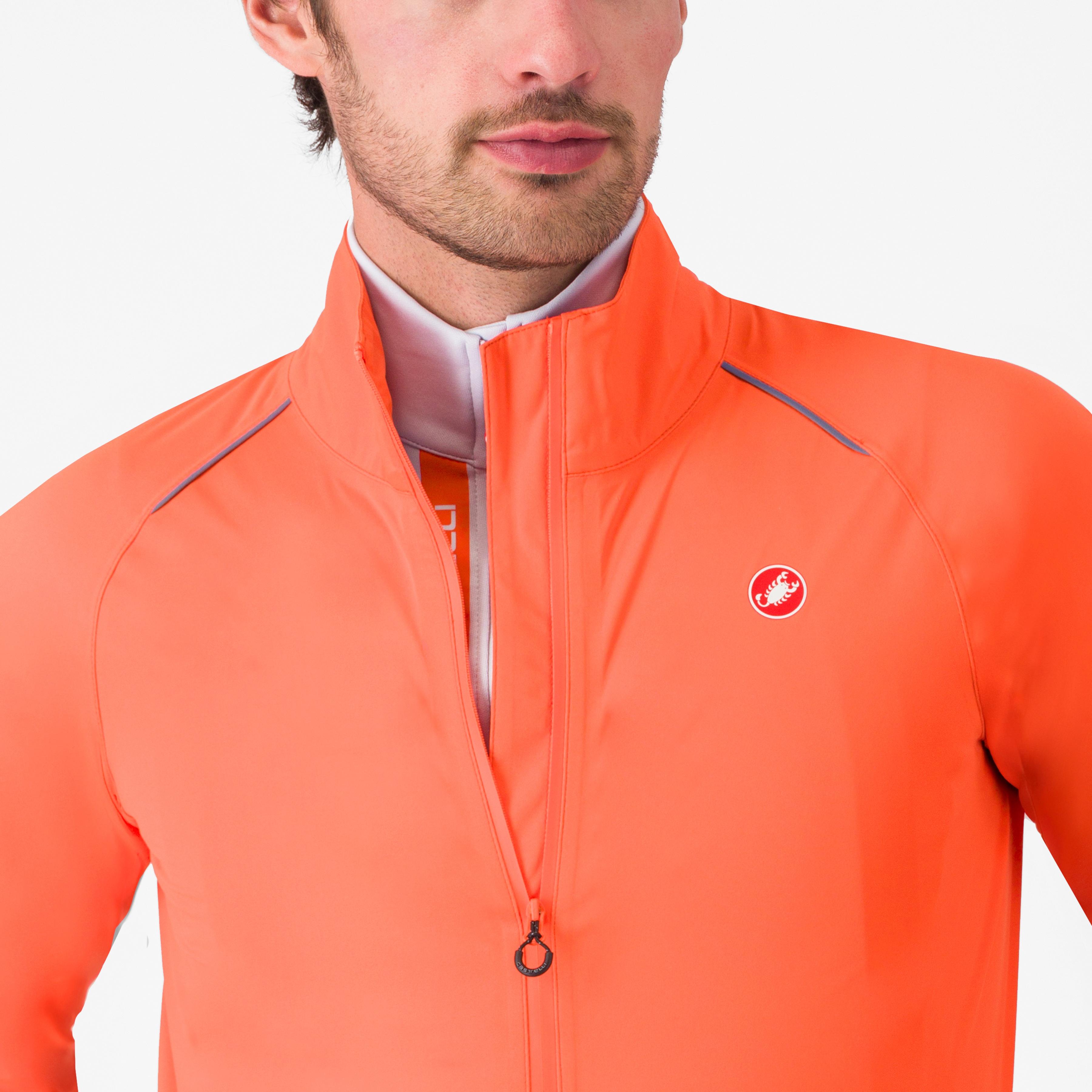 Emergency 3 rain jacket - brilliant orange - castelli
