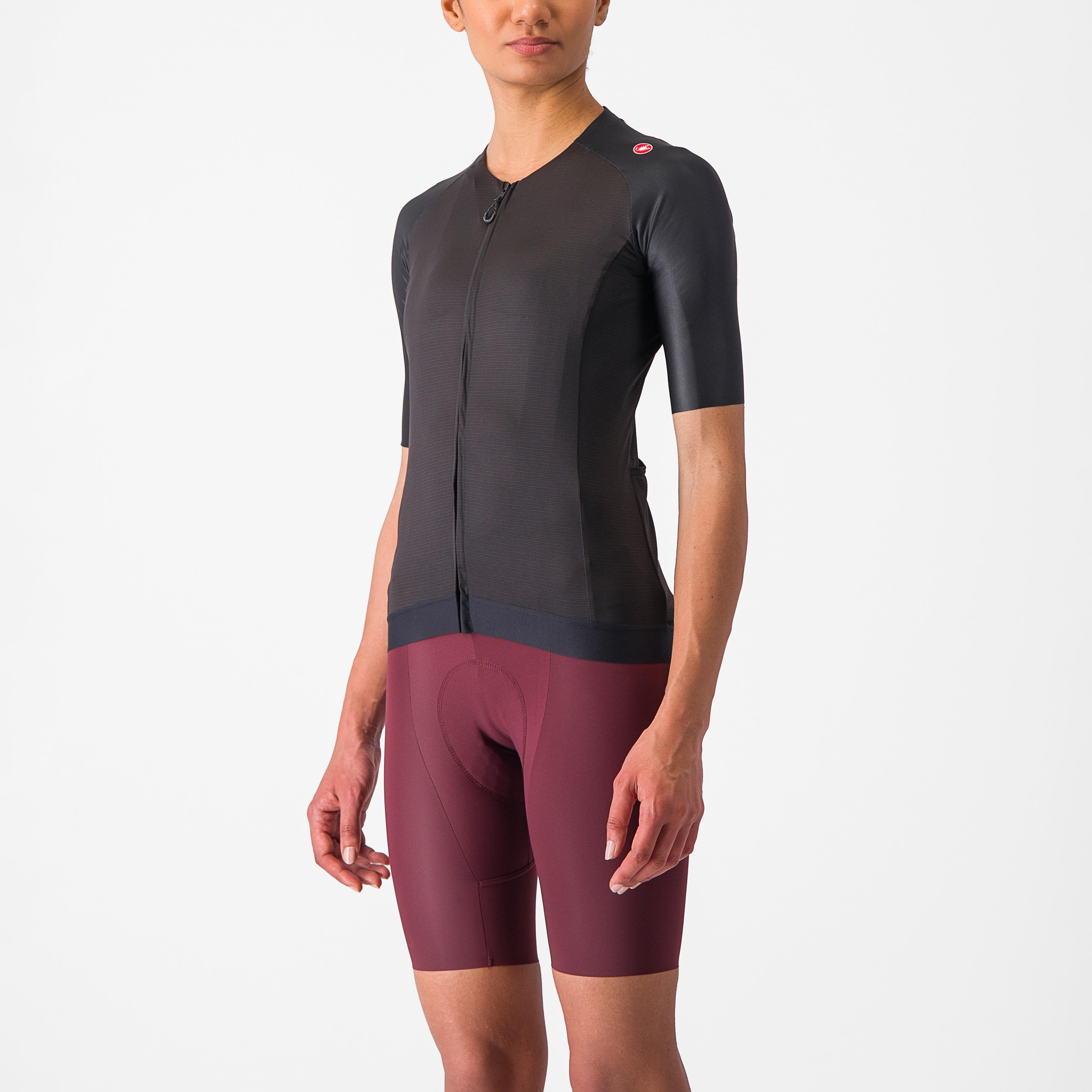 Aero pro 7.0 w jersey - light black - castelli