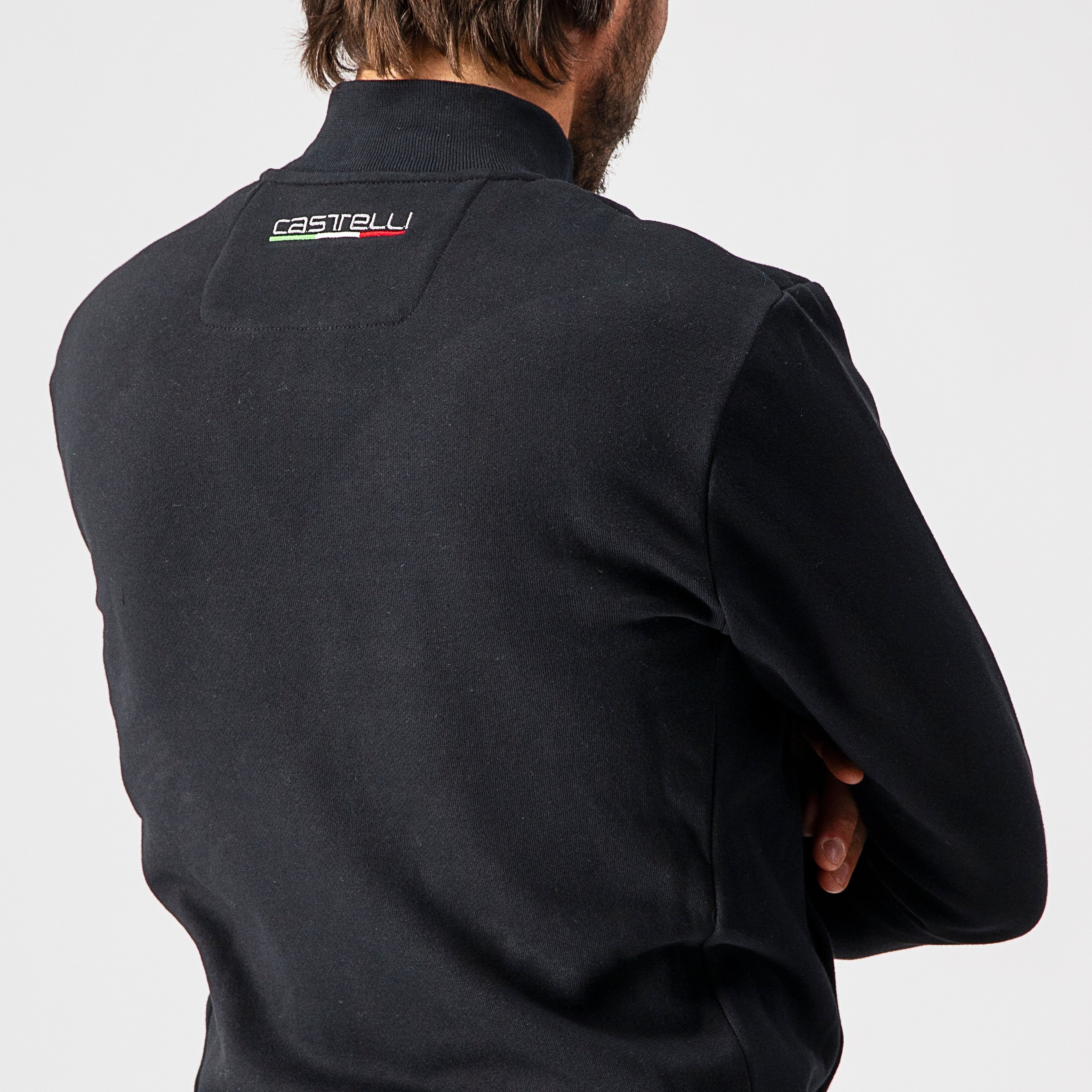 Milano track jacket - black - castelli
