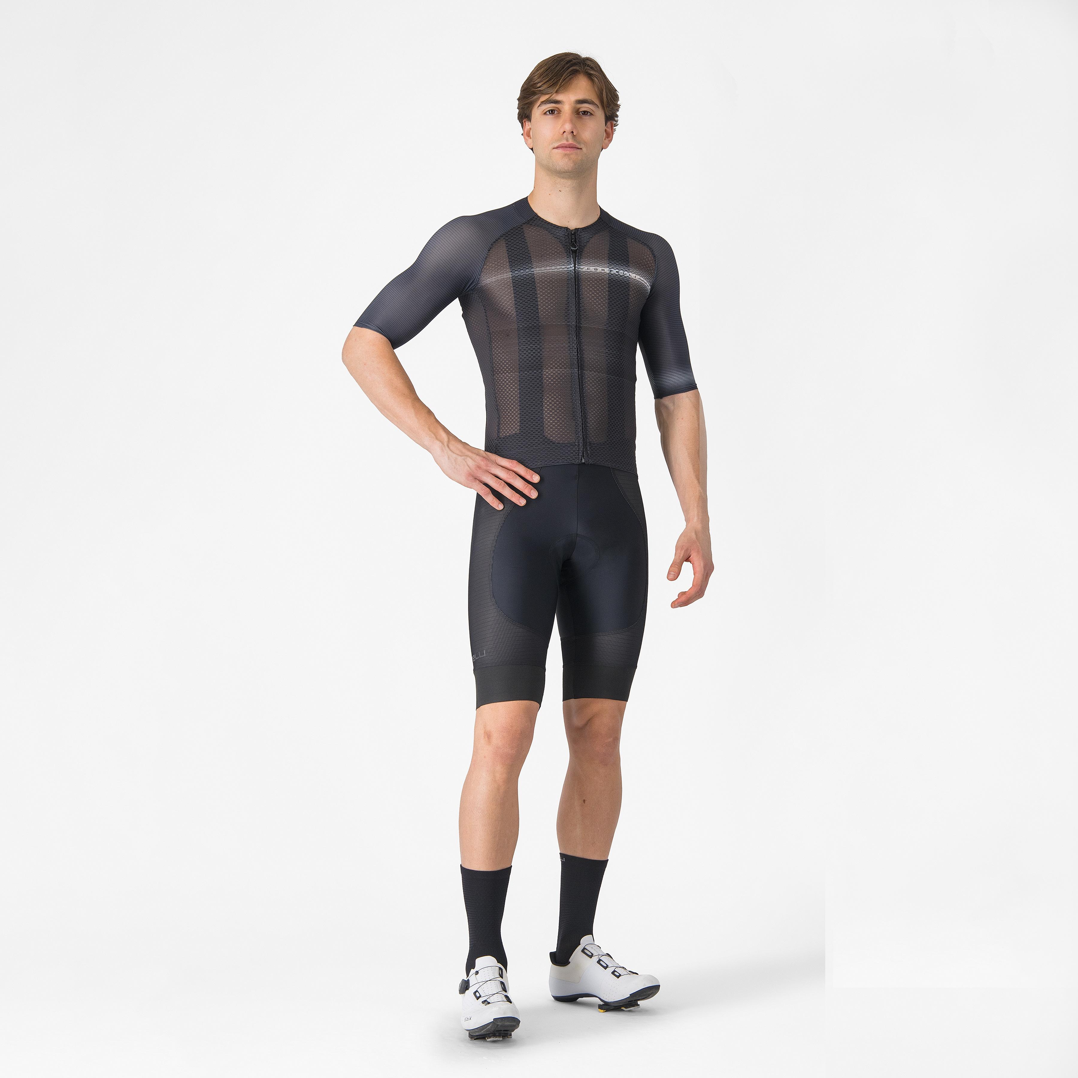 Climber's a/c jersey - black/dark gray - castelli