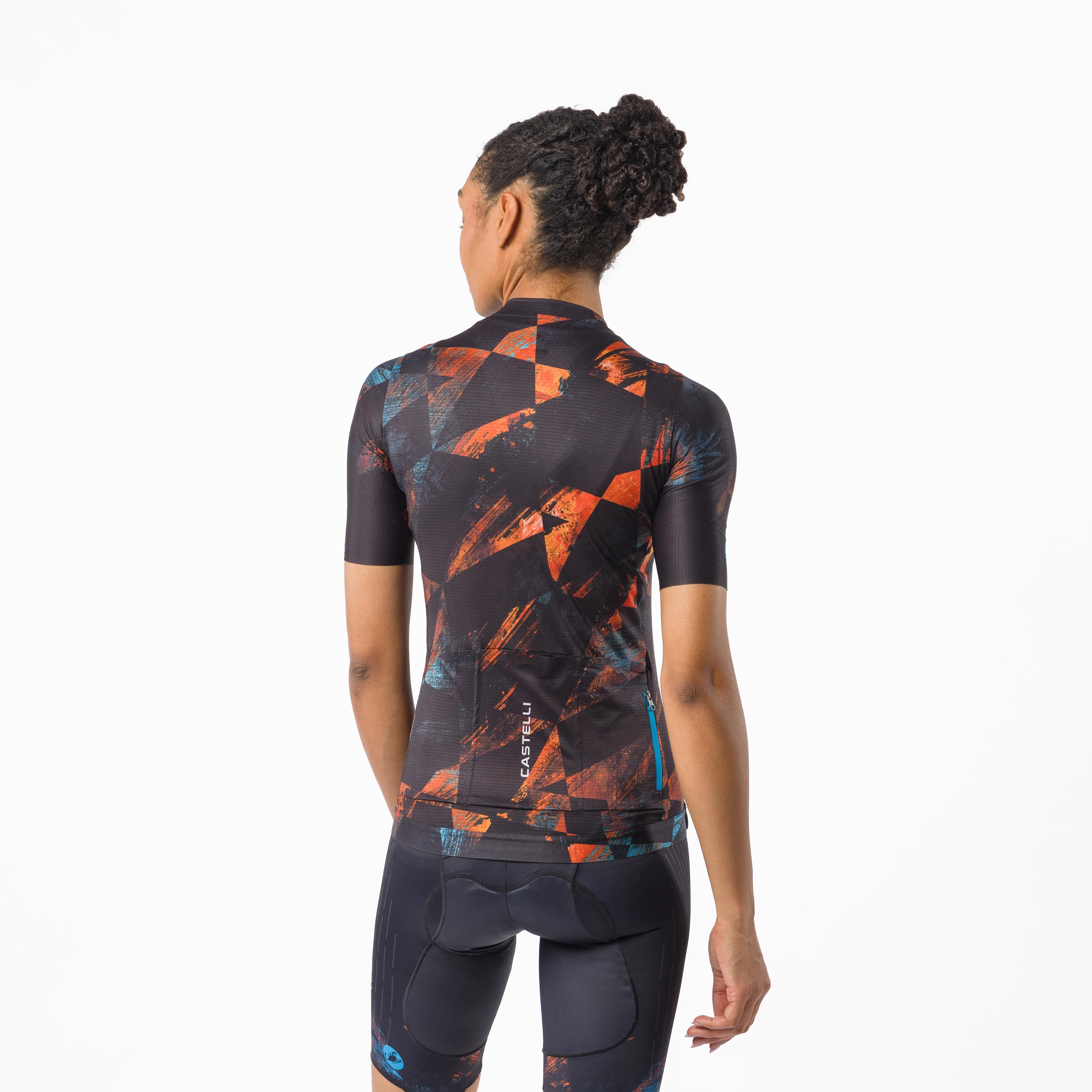 Photofinish espresso 2 w jersey limited edition - black zip - castelli