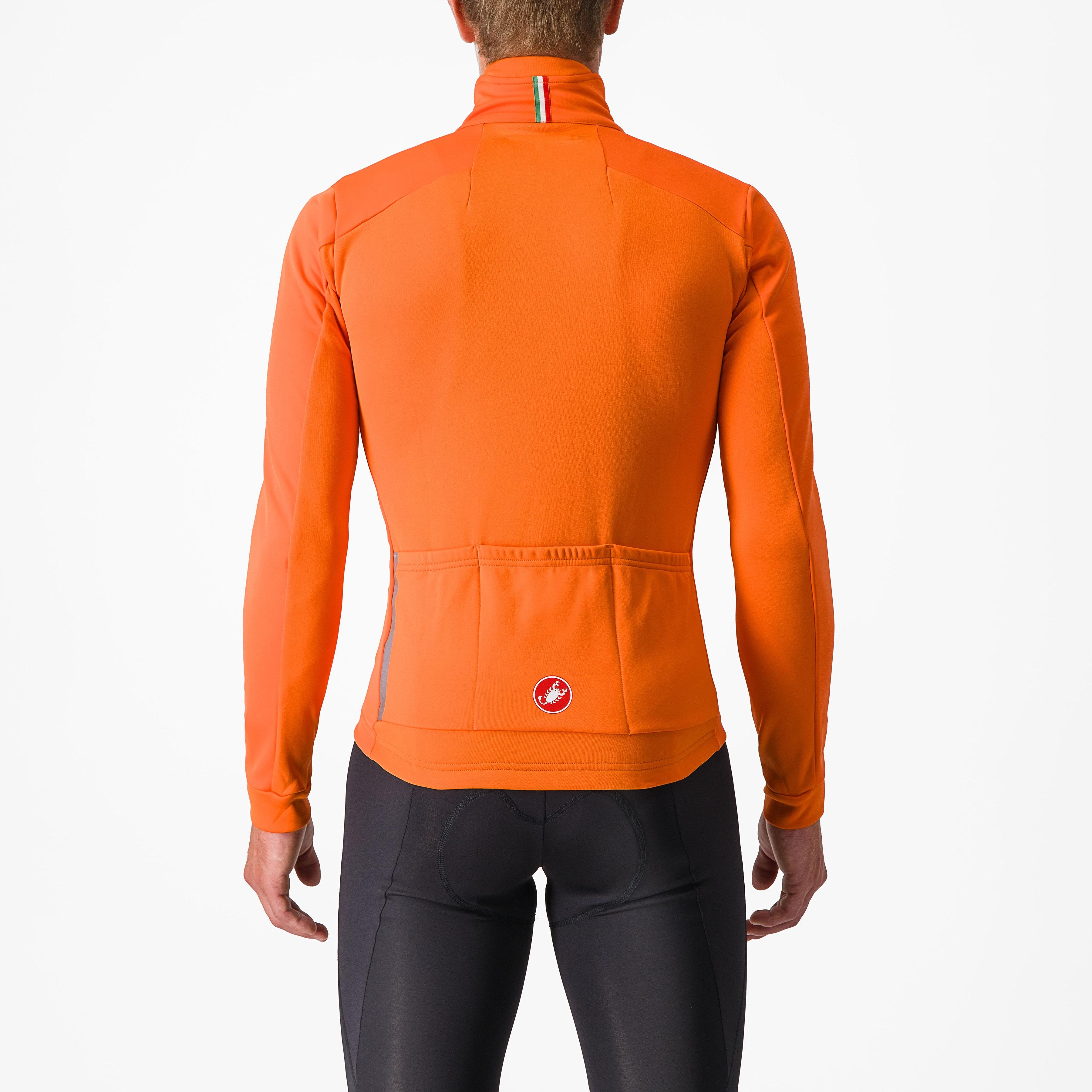 Entrata jacket - red orange/metal brown - castelli