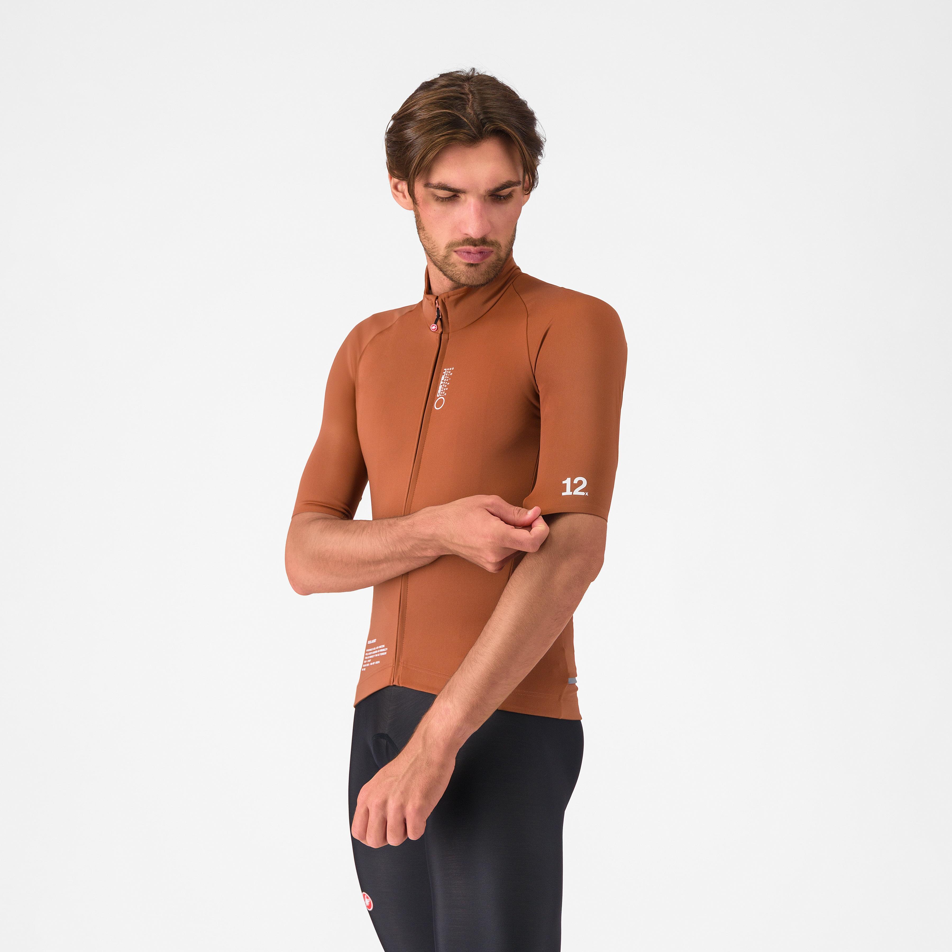 Do,di,ci, short sleeve jacket - mocha - castelli