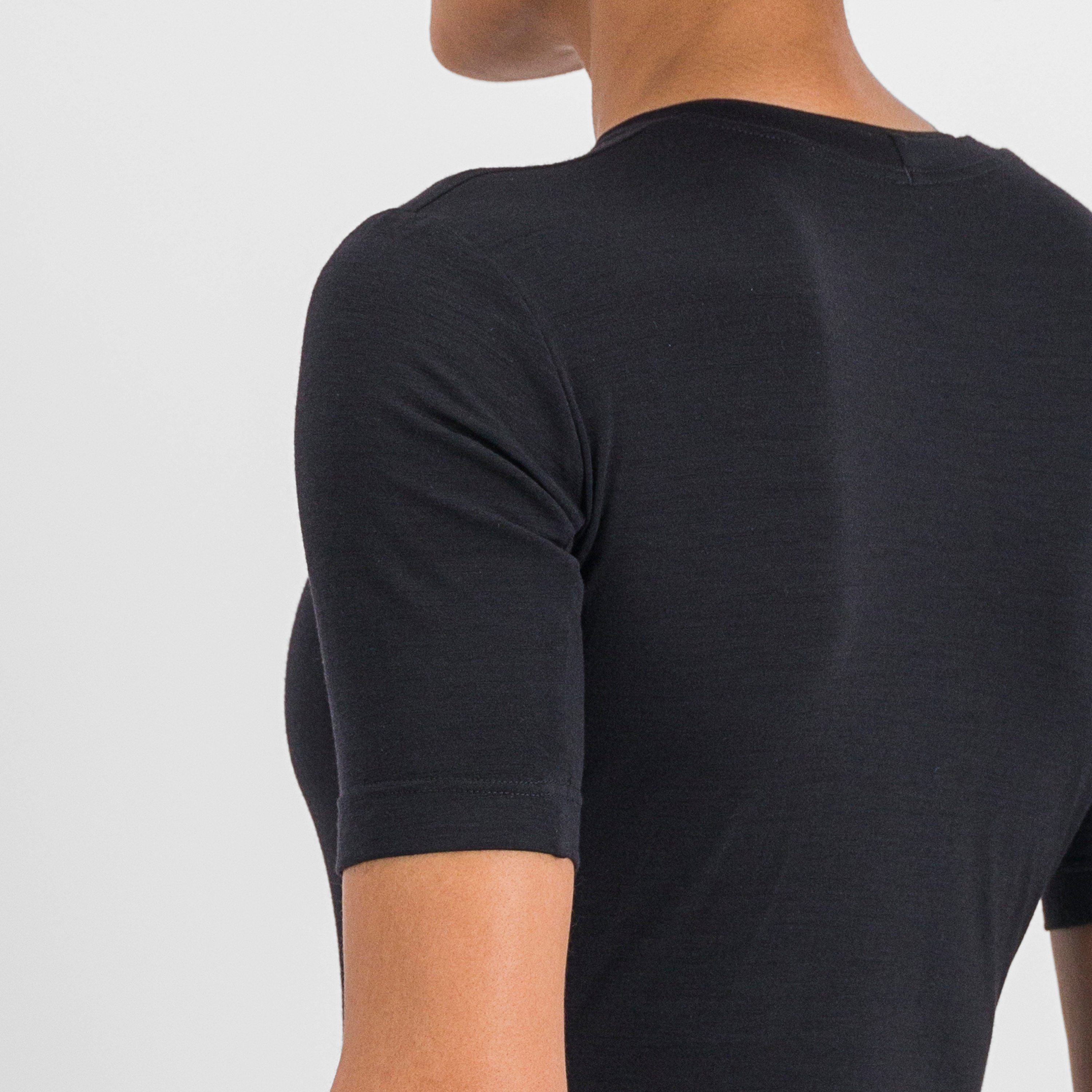 Merino w tee short sleeve - black - sportful
