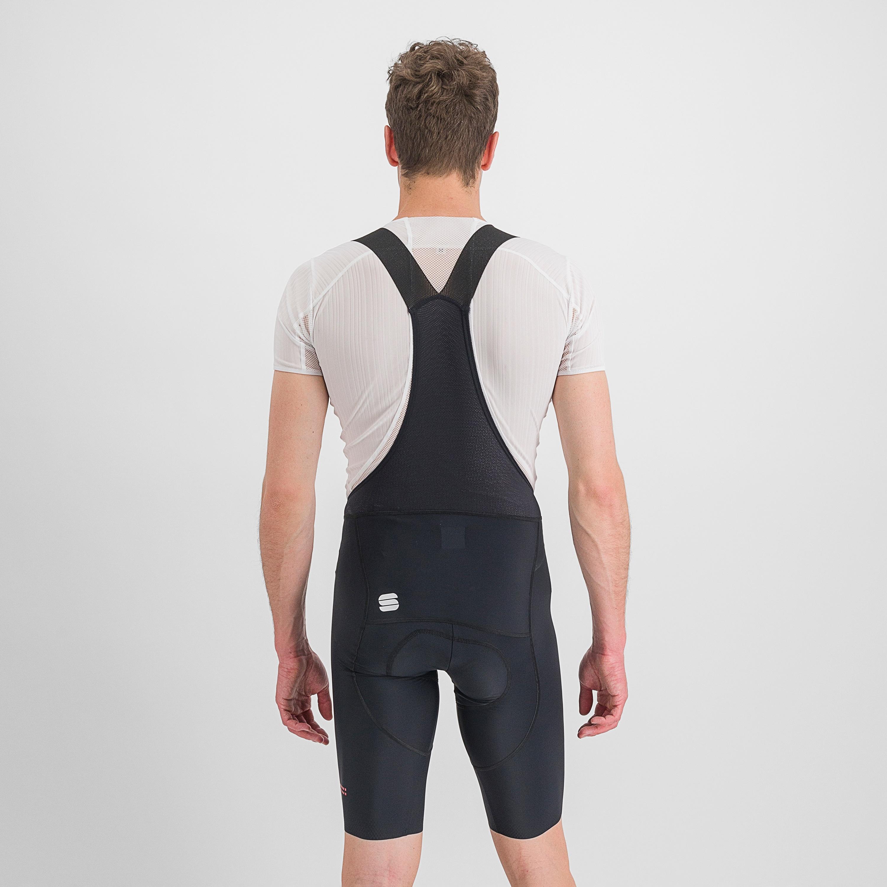Classic bibshort - black chili red - sportful