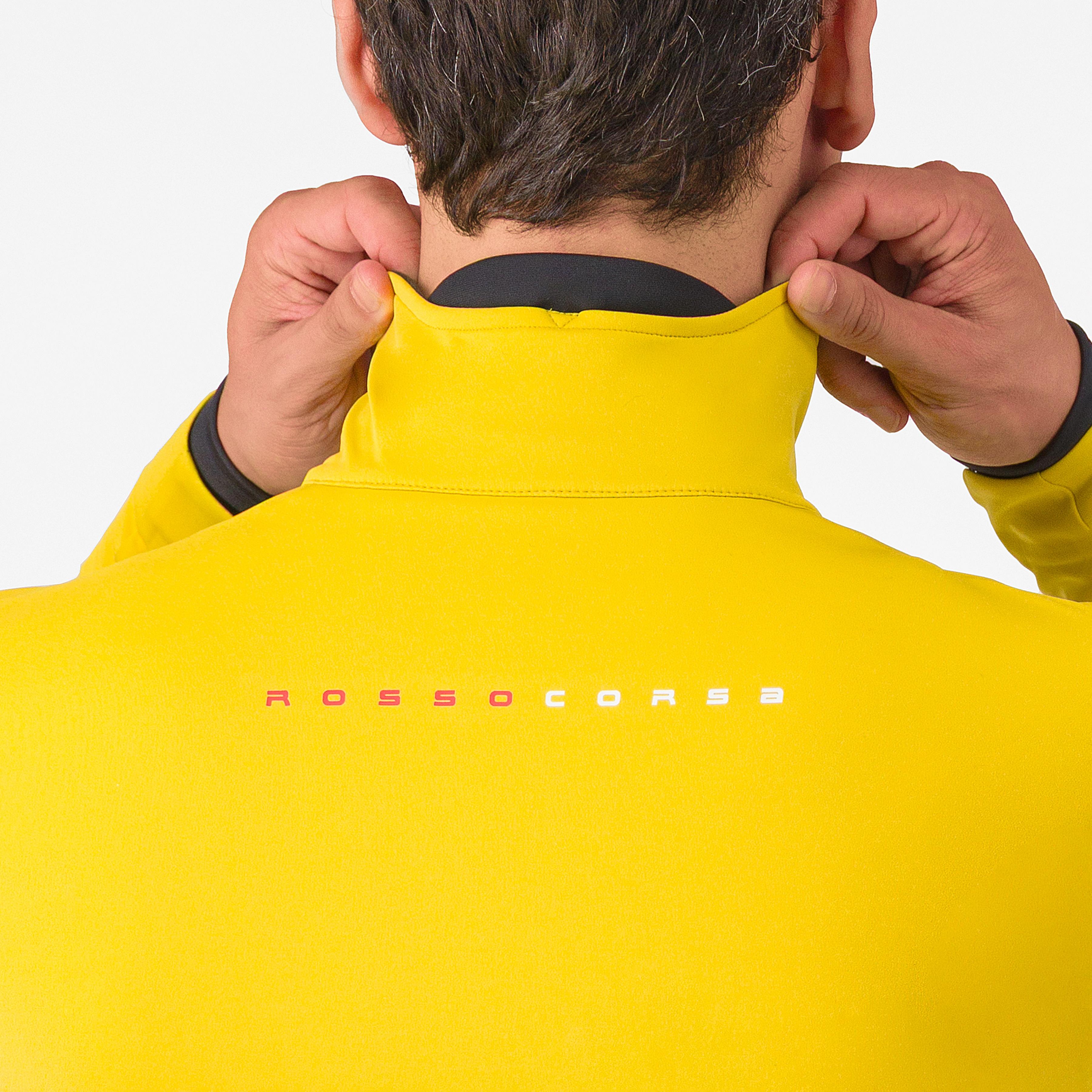 Alpha 150 jacket - mango mojito/black - castelli