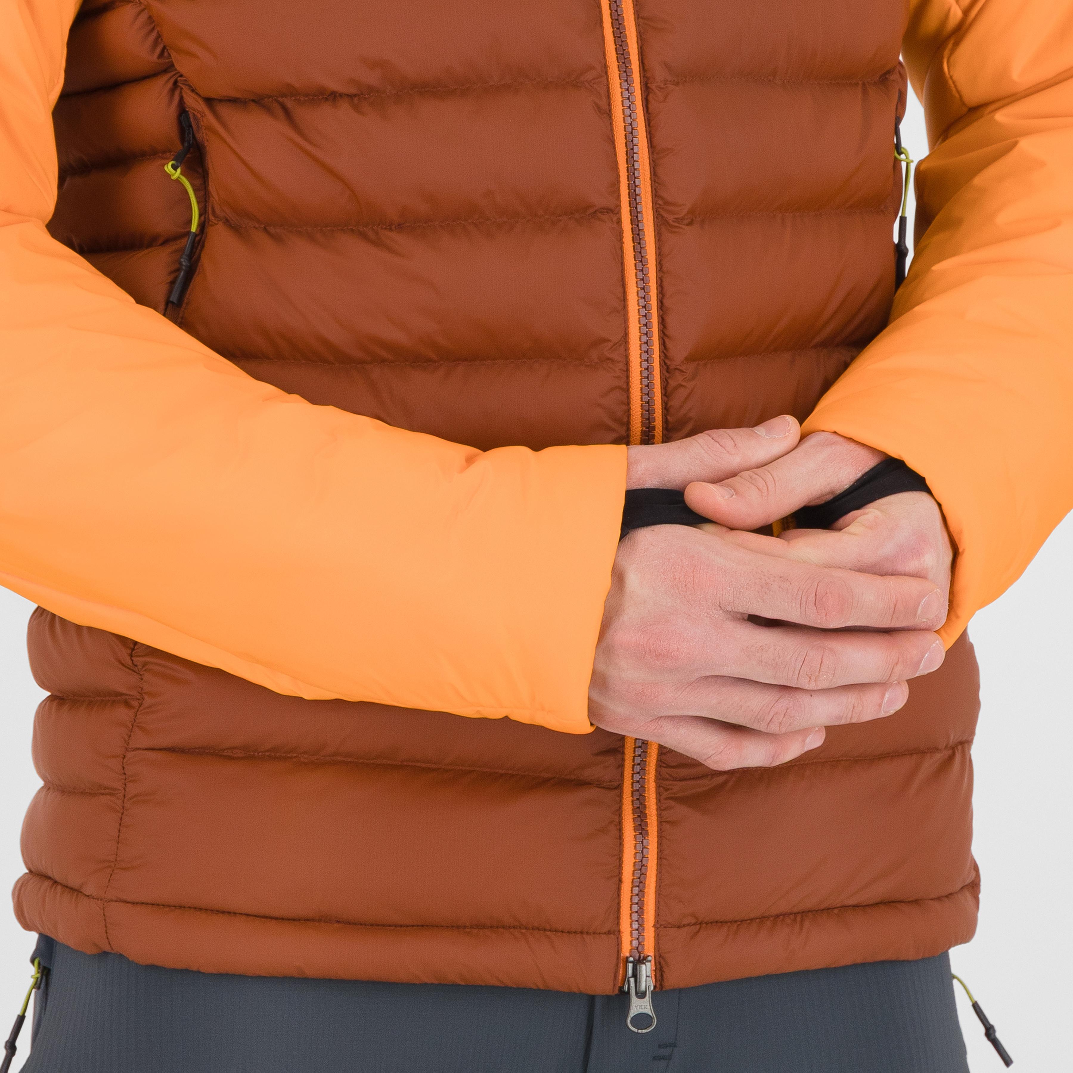 Sass d'ortiga hoodie jacket - mahogany/vibr.orange - karpos