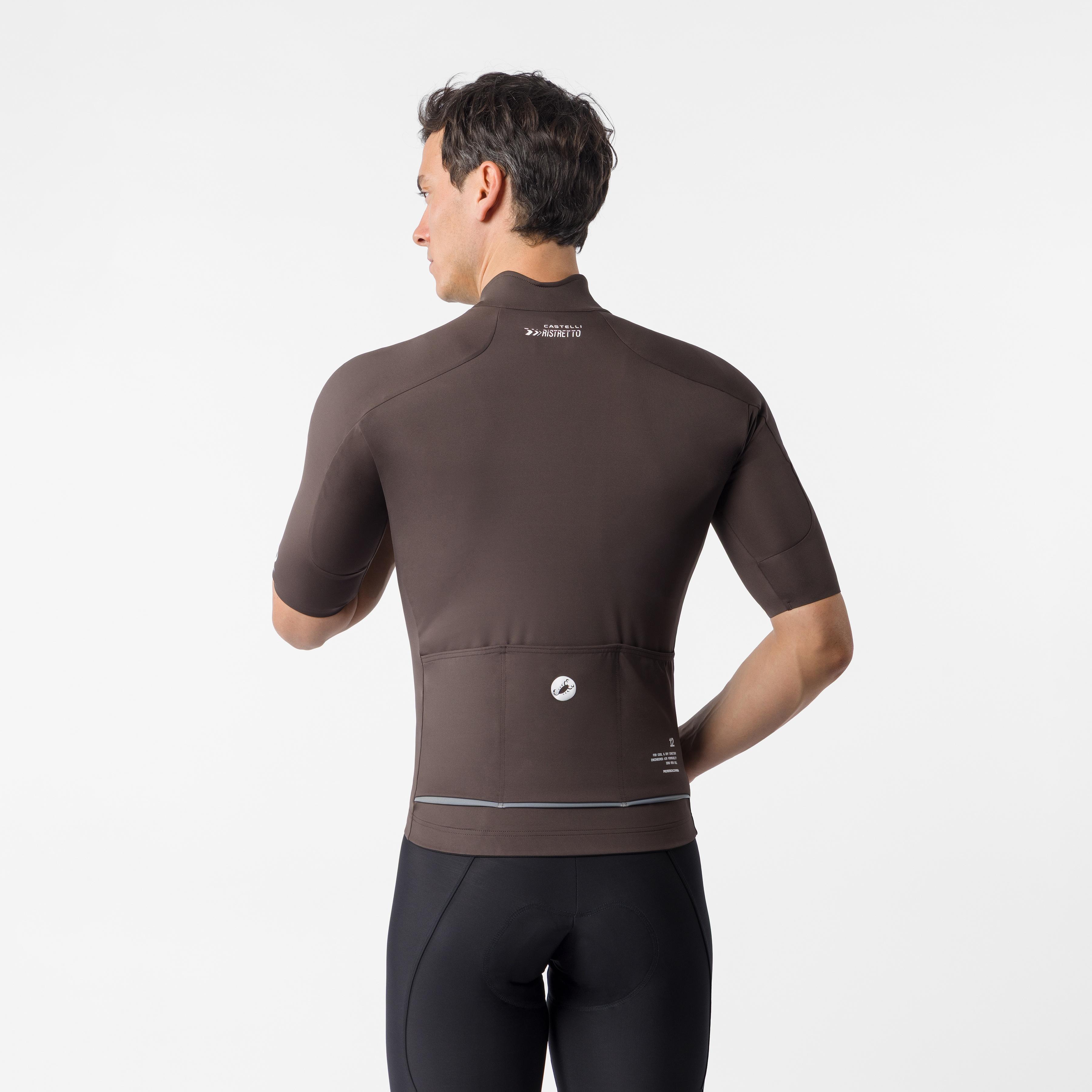 Do.di.ci. short sleeve jacket - chestnut - castelli