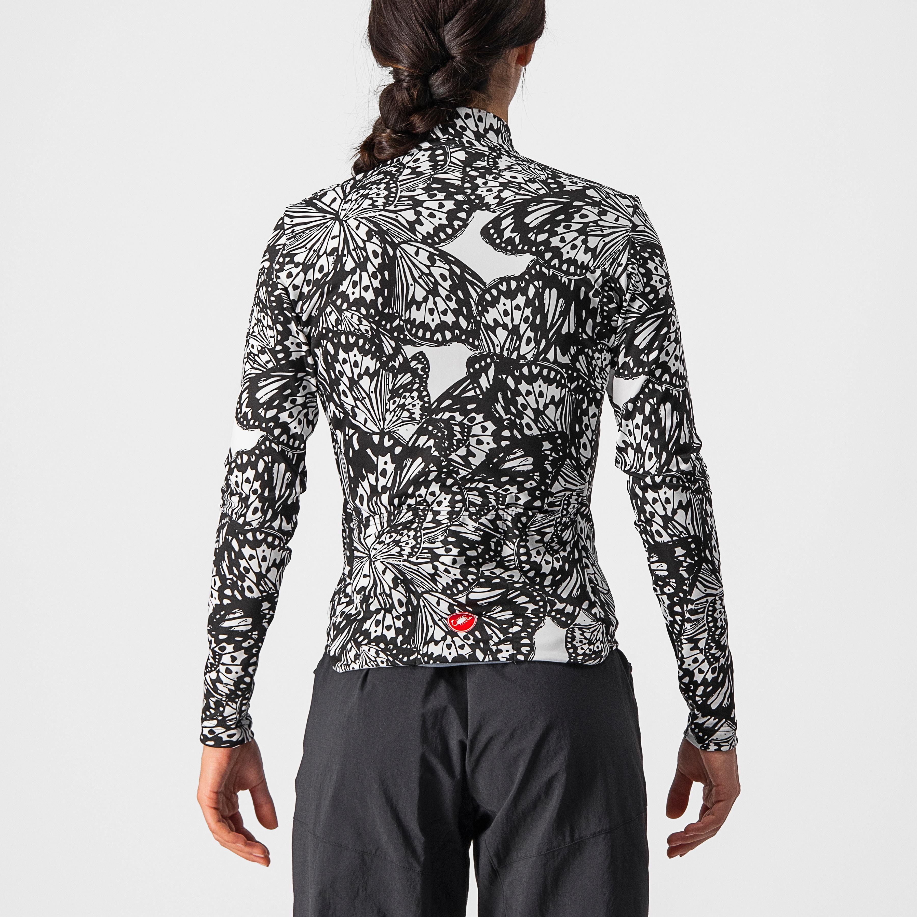 Unlimited w thermal jersey - black/white - castelli