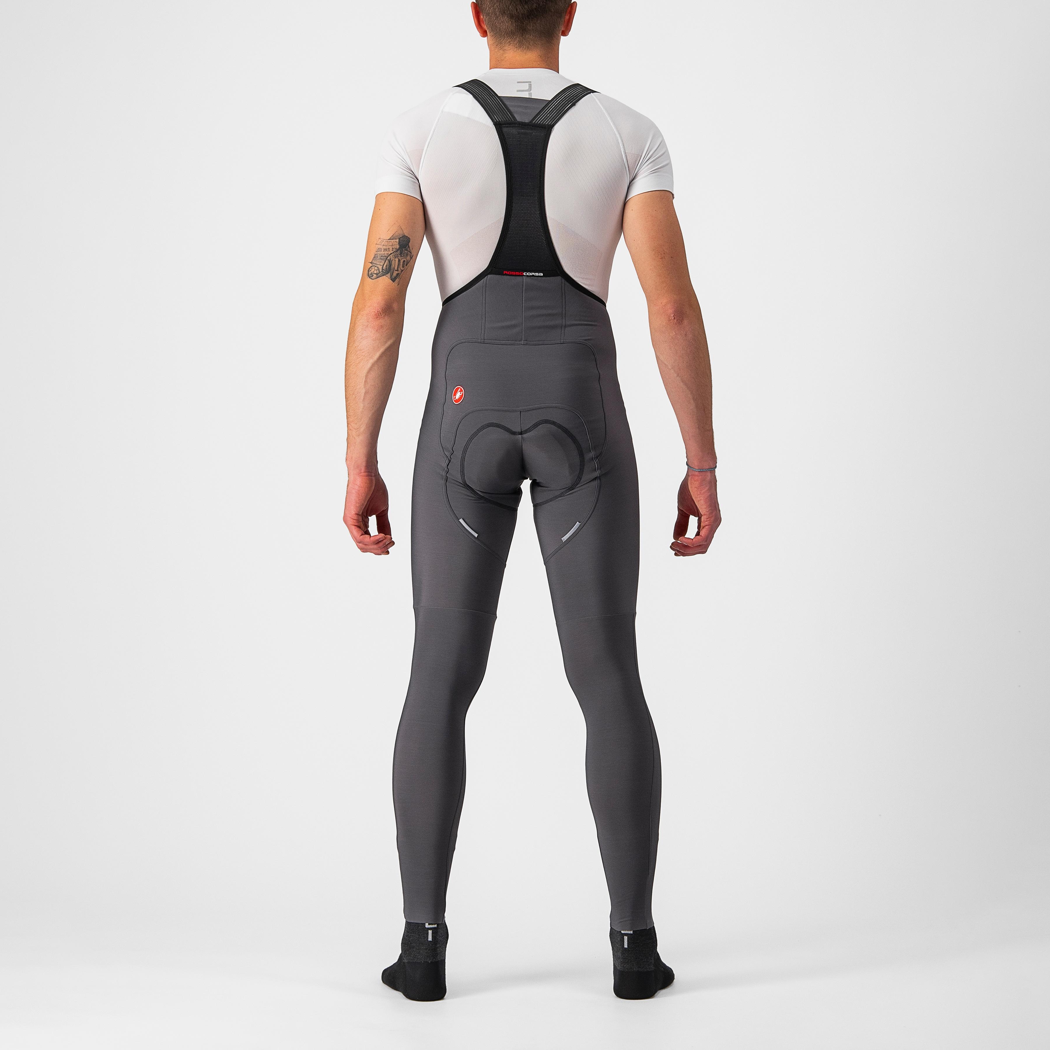 Free aero rc bibtight - dark gray - castelli