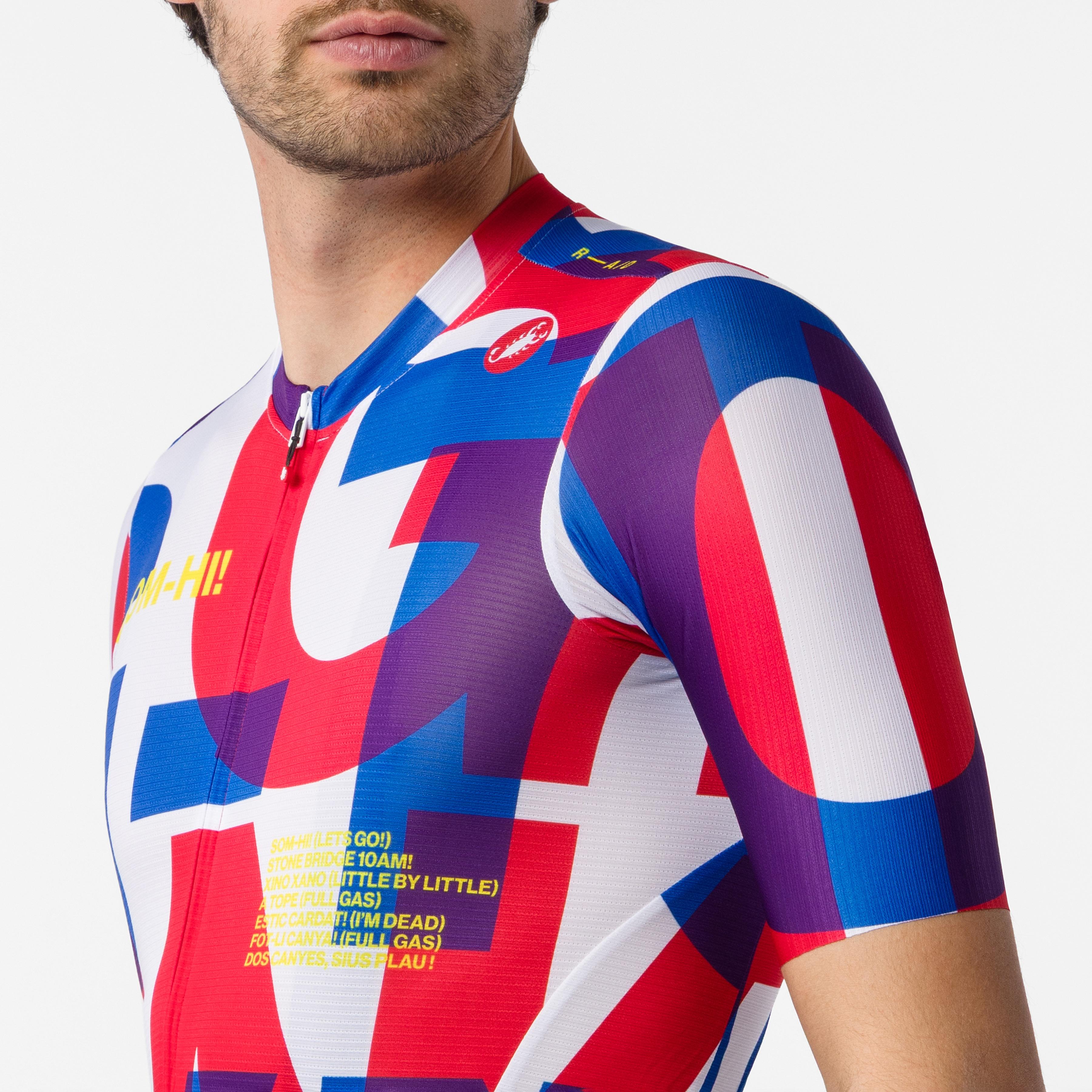 Espresso 2 jersey - white zip - castelli