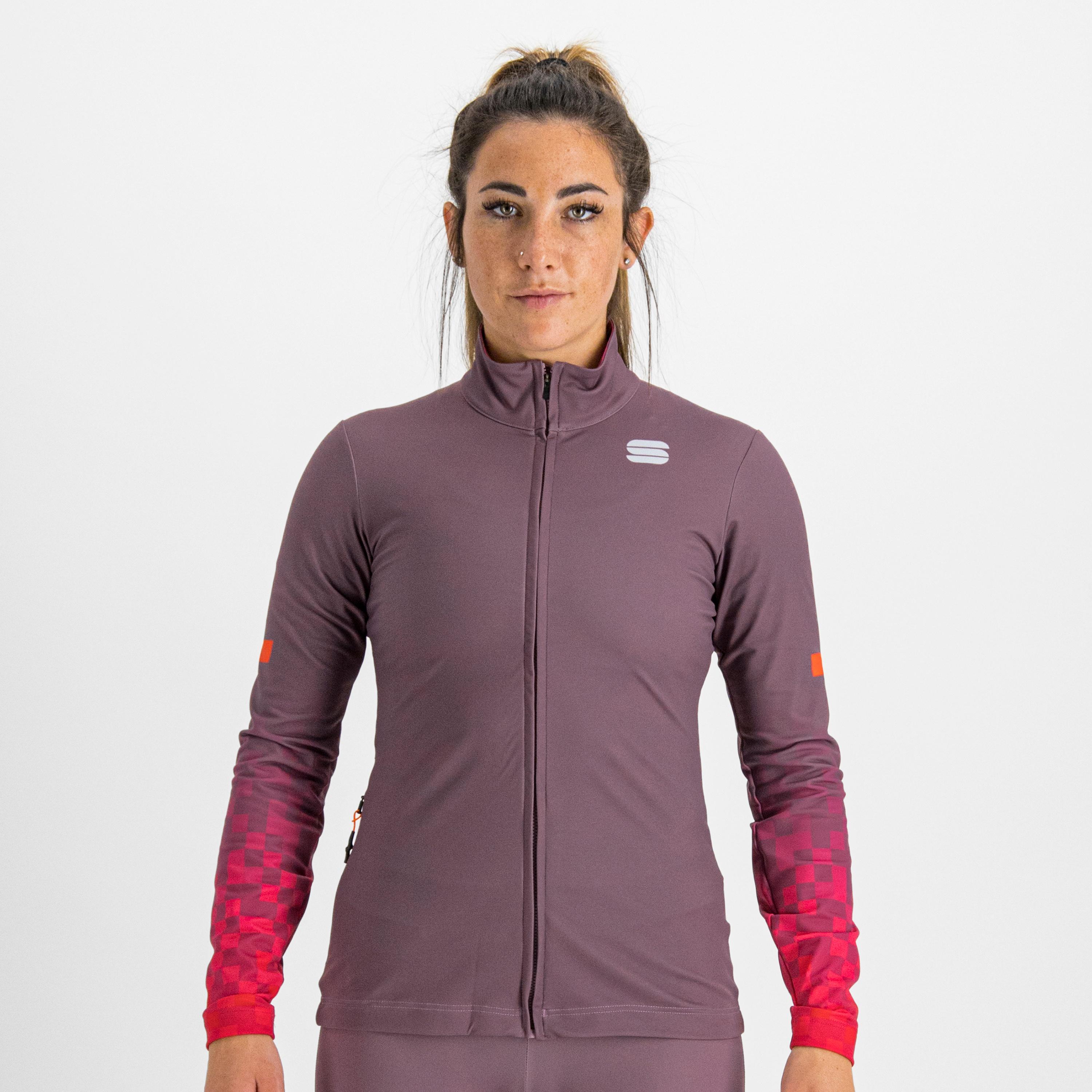 Squadra w jersey - mauve / rasberry - sportful