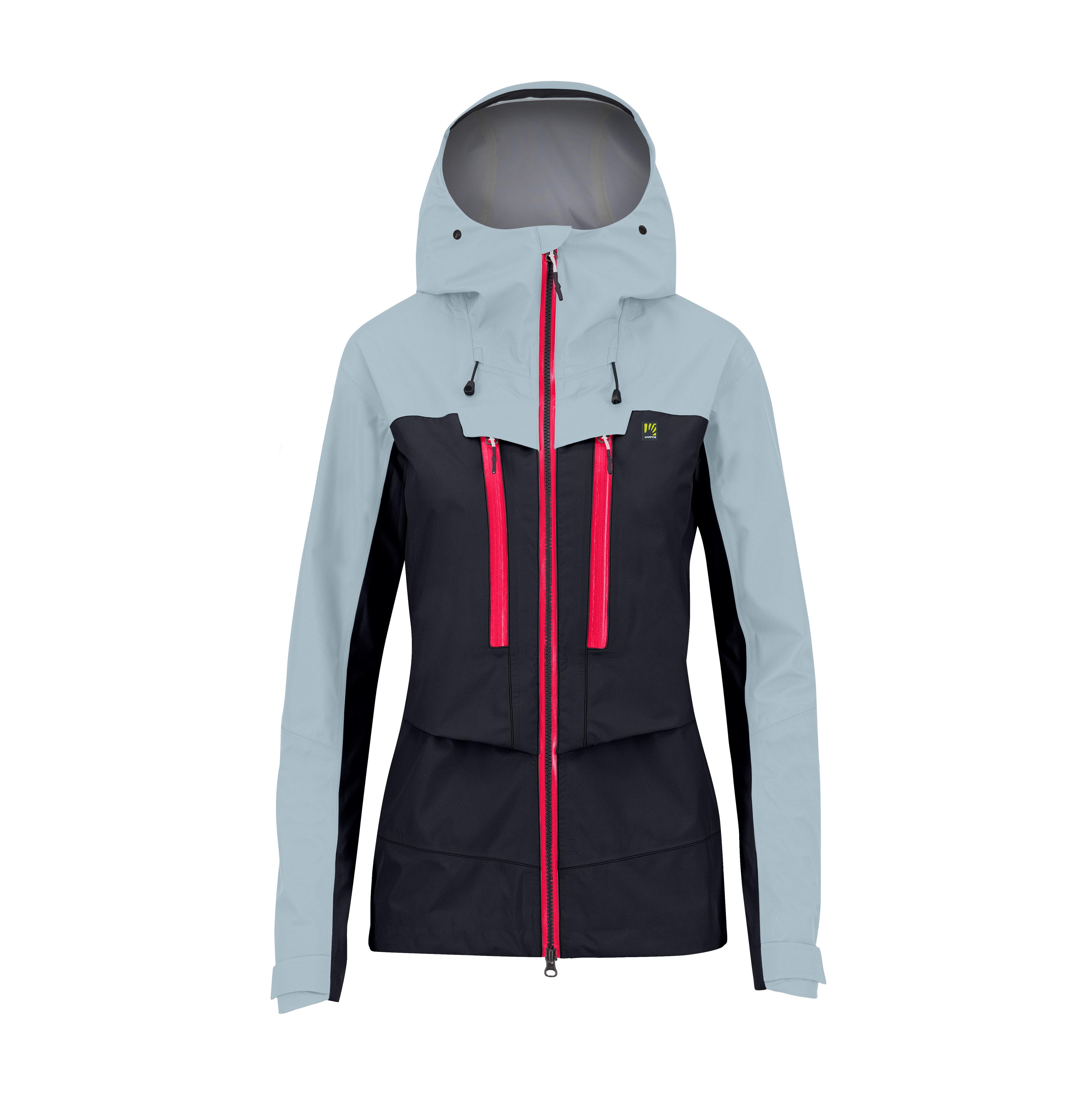 Midi shell w jacket - black/forget - karpos