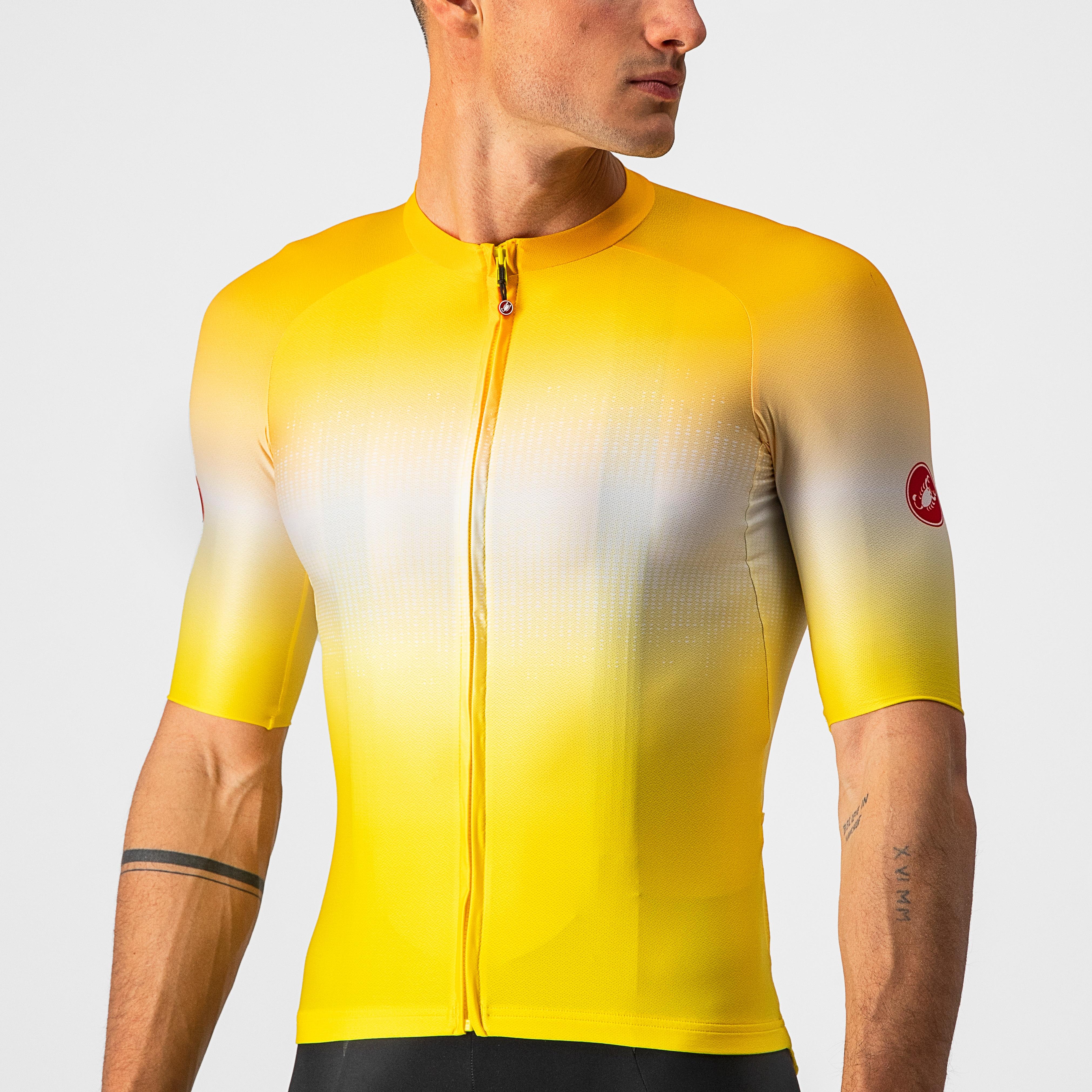 Aero race 6.0 jersey - maize/saffron - castelli