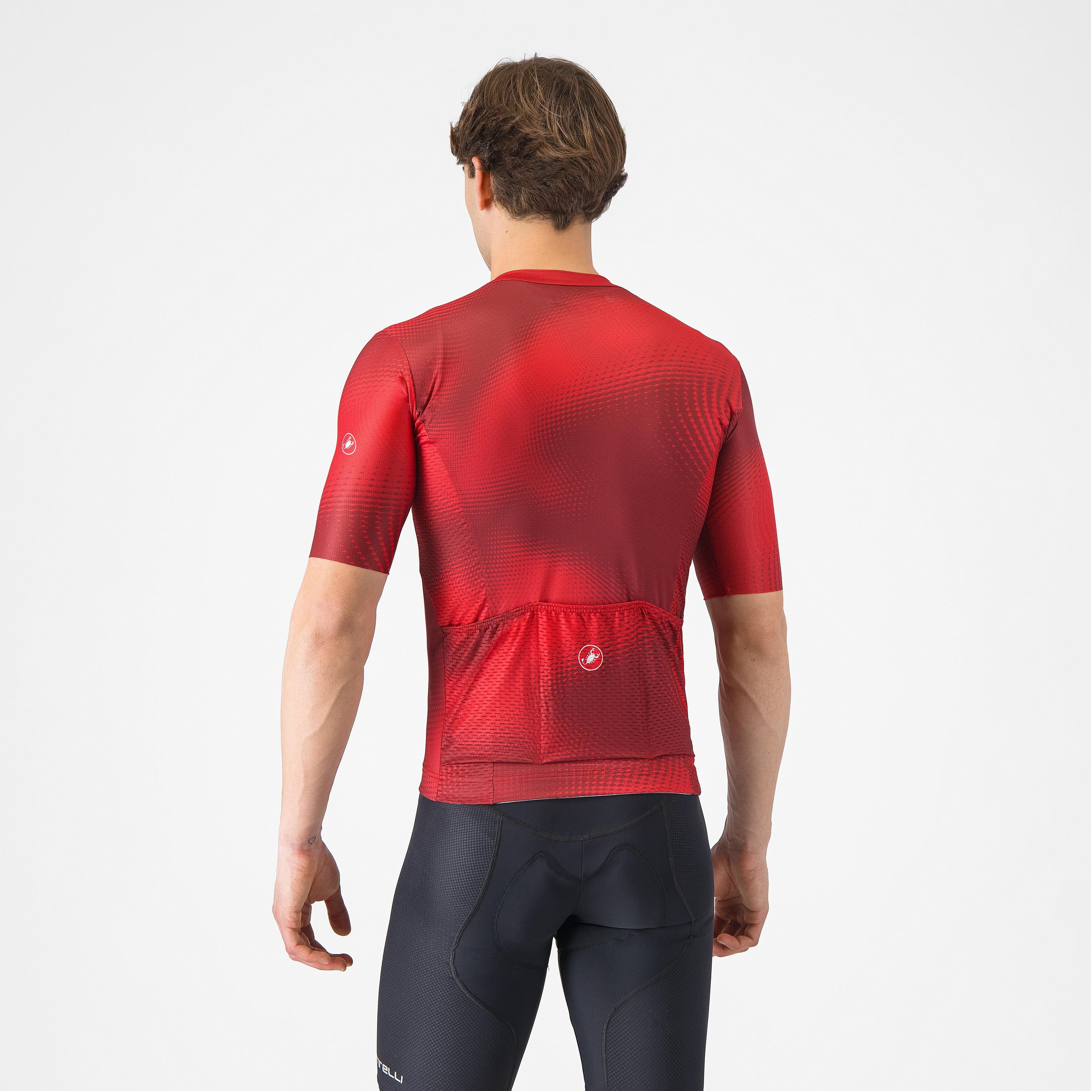 Vortice jersey - red/rich red - castelli