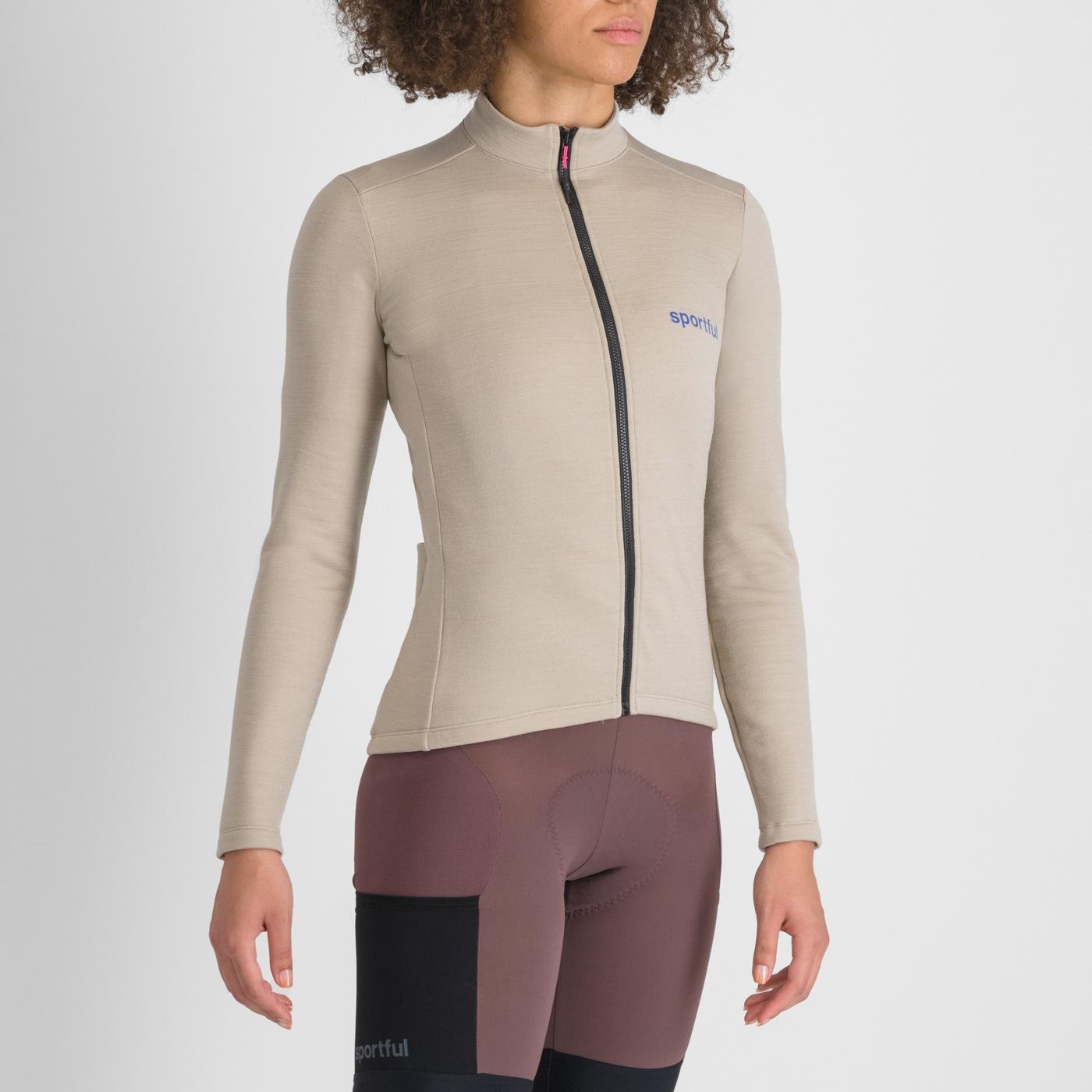 Supergiara wool w jersey - sand - sportful