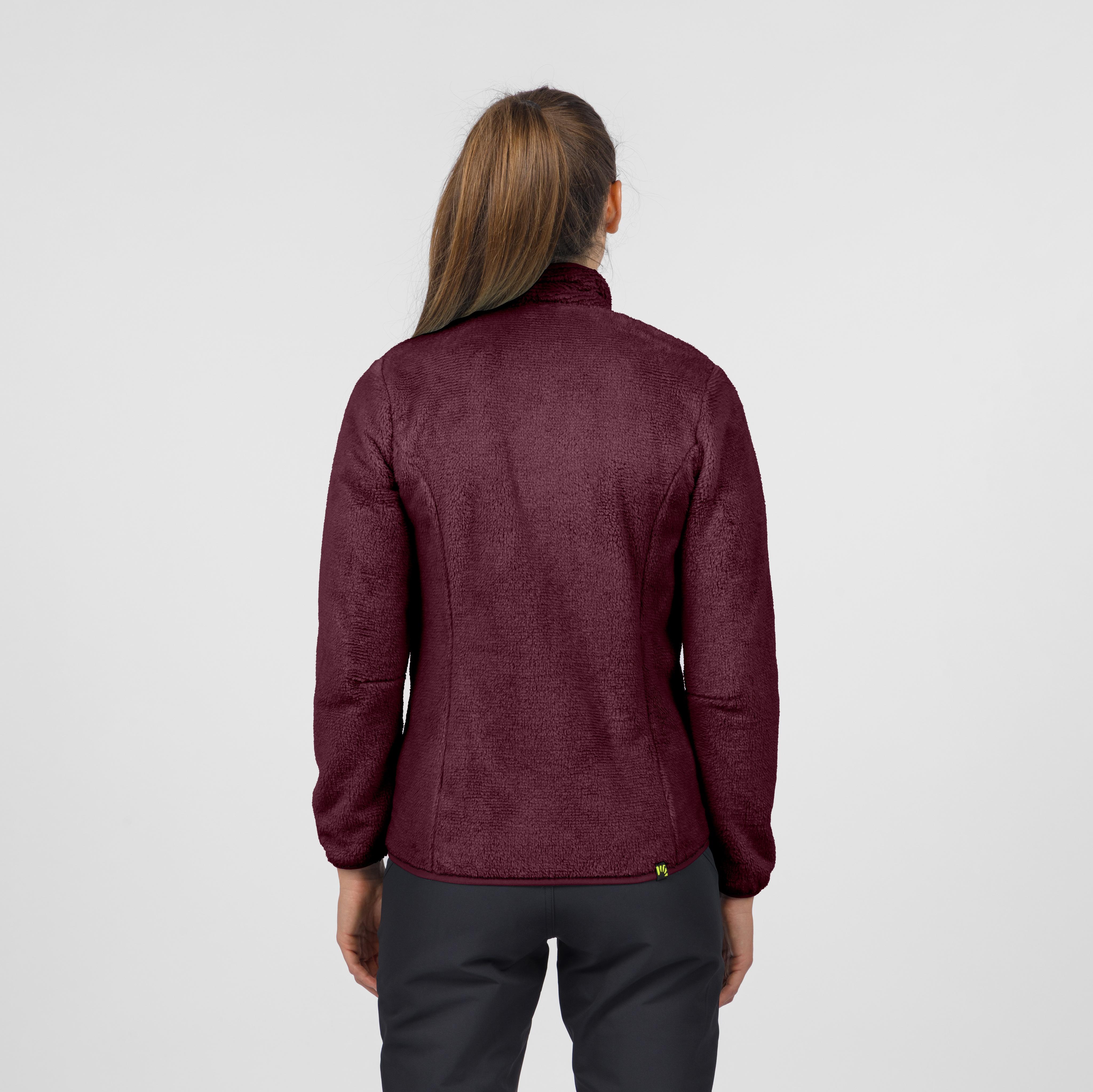 Vertice evo w fleece - crimson - karpos