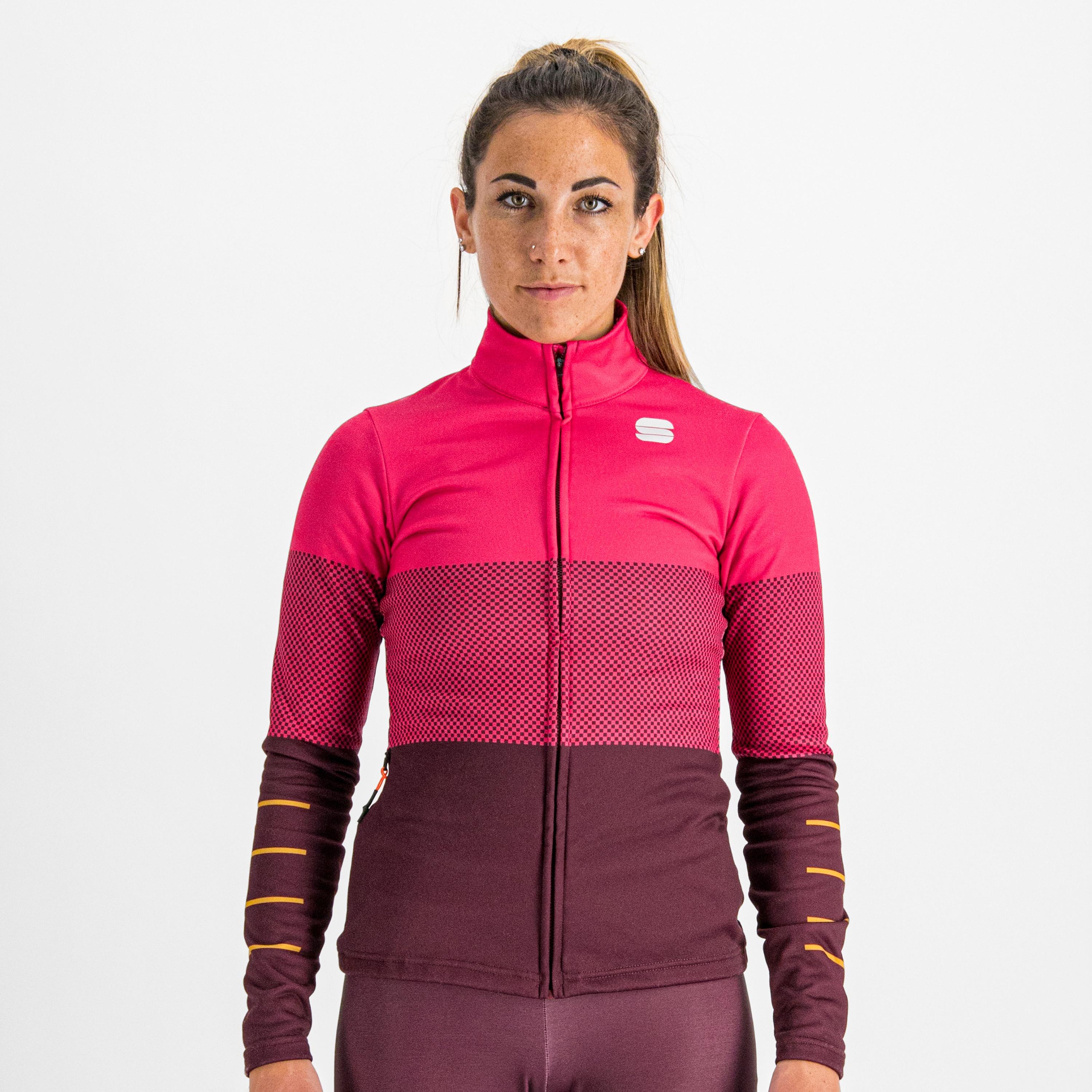 Squadra w jersey - raspberry wine red - sportful